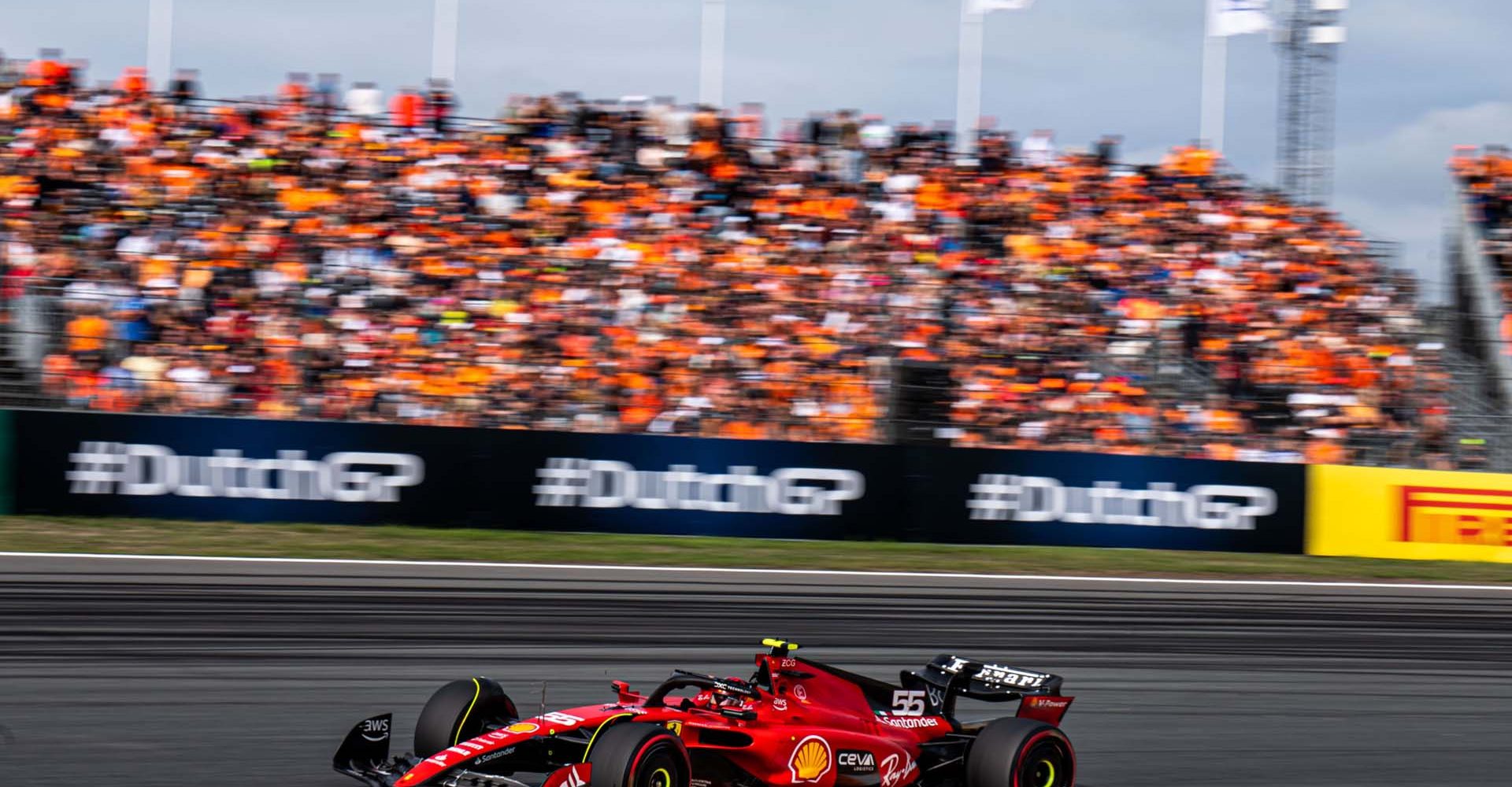 2 - GP OLANDA F1/2023 - VENERDI 25/08/2023 - credit: @Scuderia Ferrari Press Office Carlos Sainz