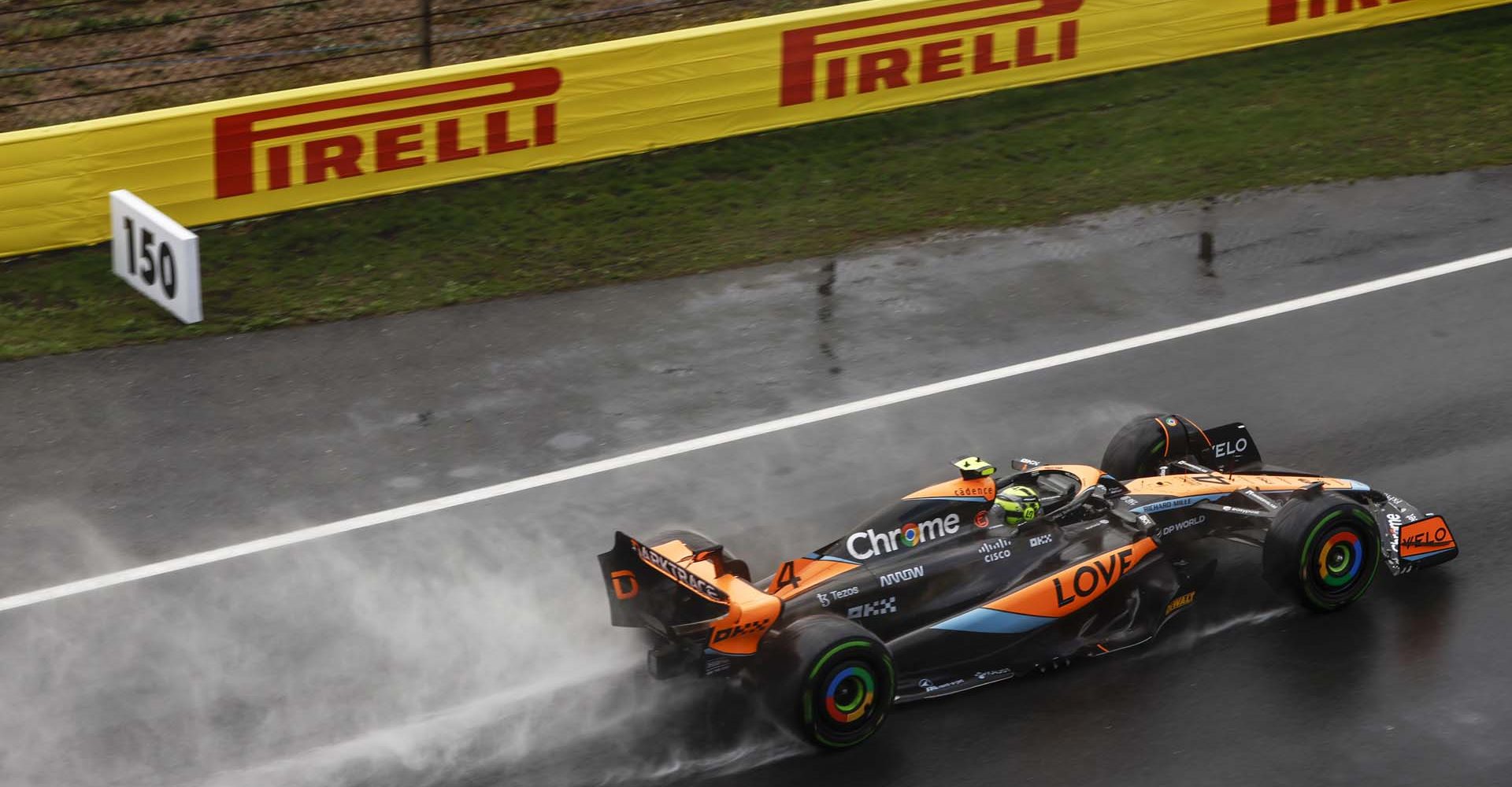 CIRCUIT ZANDVOORT, NETHERLANDS - AUGUST 26: Lando Norris, McLaren MCL60 during the Dutch GP at Circuit Zandvoort on Saturday August 26, 2023 in North Holland, Netherlands. (Photo by Zak Mauger / LAT Images)