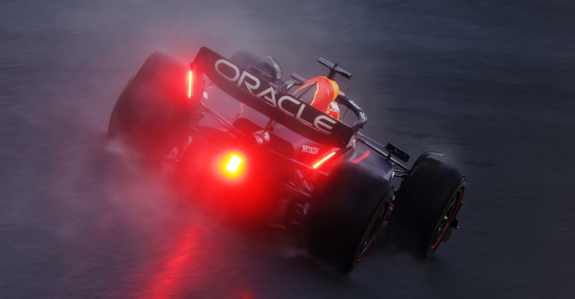 ZANDVOORT, NETHERLANDS - AUGUST 26: Max Verstappen of the Netherlands driving the (1) Oracle Red Bull Racing RB19 on track during final practice ahead of the F1 Grand Prix of The Netherlands at Circuit Zandvoort on August 26, 2023 in Zandvoort, Netherlands. (Photo by Lars Baron/Getty Images)