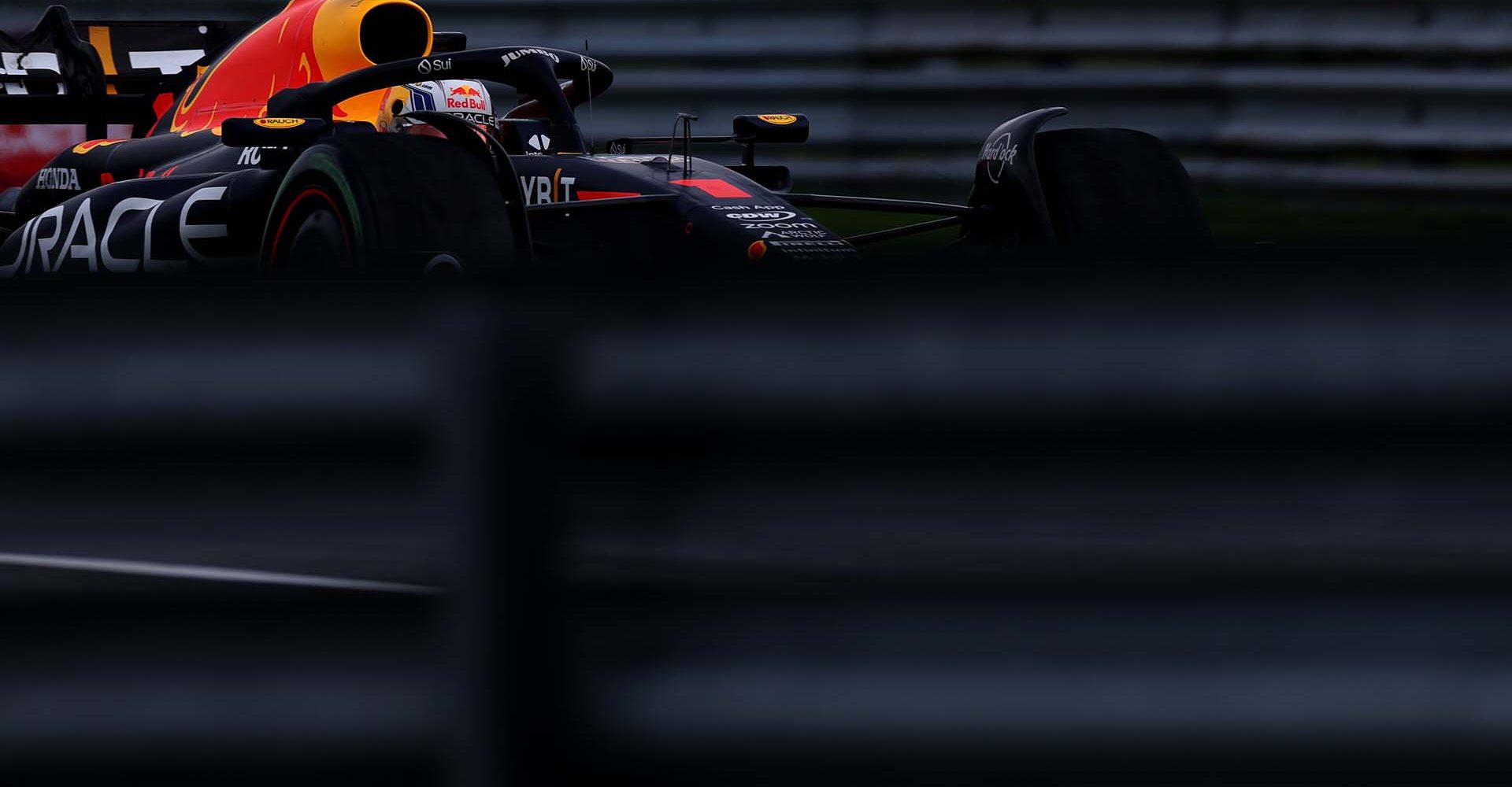 ZANDVOORT, NETHERLANDS - AUGUST 27: Max Verstappen of the Netherlands driving the (1) Oracle Red Bull Racing RB19 on track during the F1 Grand Prix of The Netherlands at Circuit Zandvoort on August 27, 2023 in Zandvoort, Netherlands. (Photo by Dean Mouhtaropoulos/Getty Images) // Getty Images / Red Bull Content Pool // SI202308271139 // Usage for editorial use only //