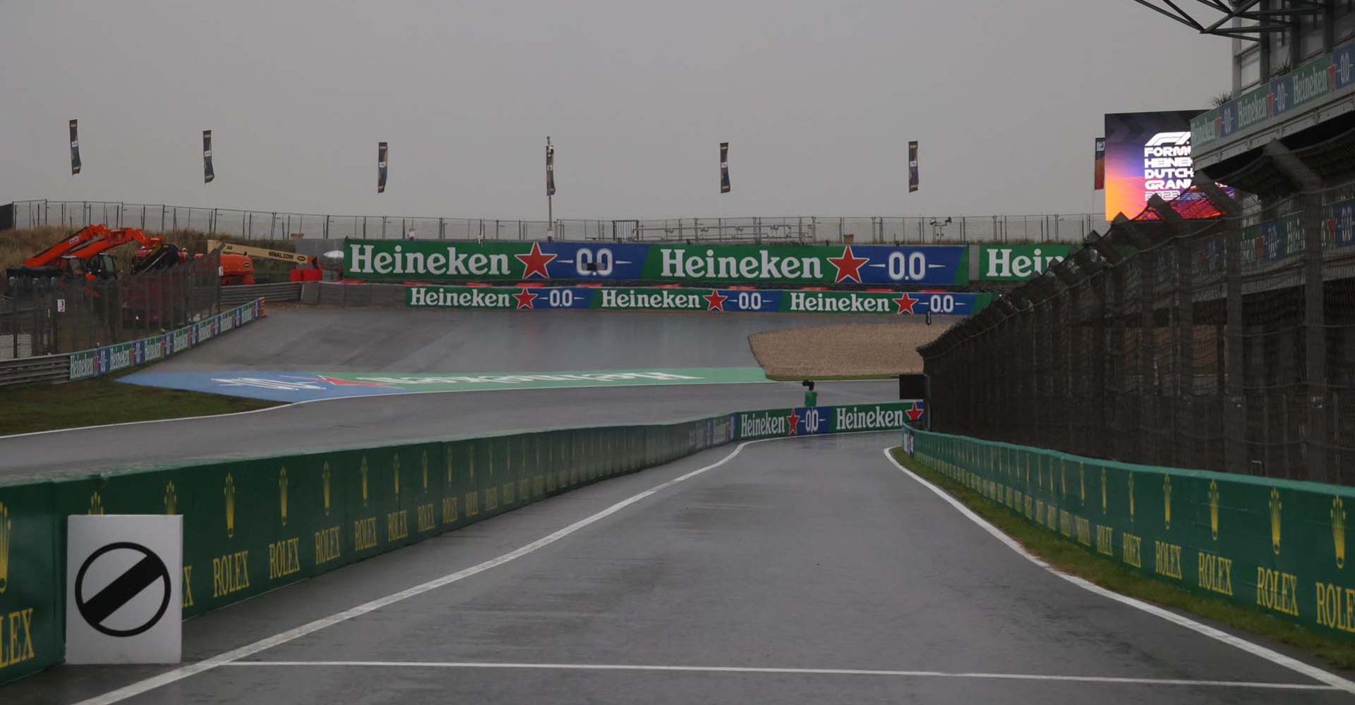 Zandvoort, rain