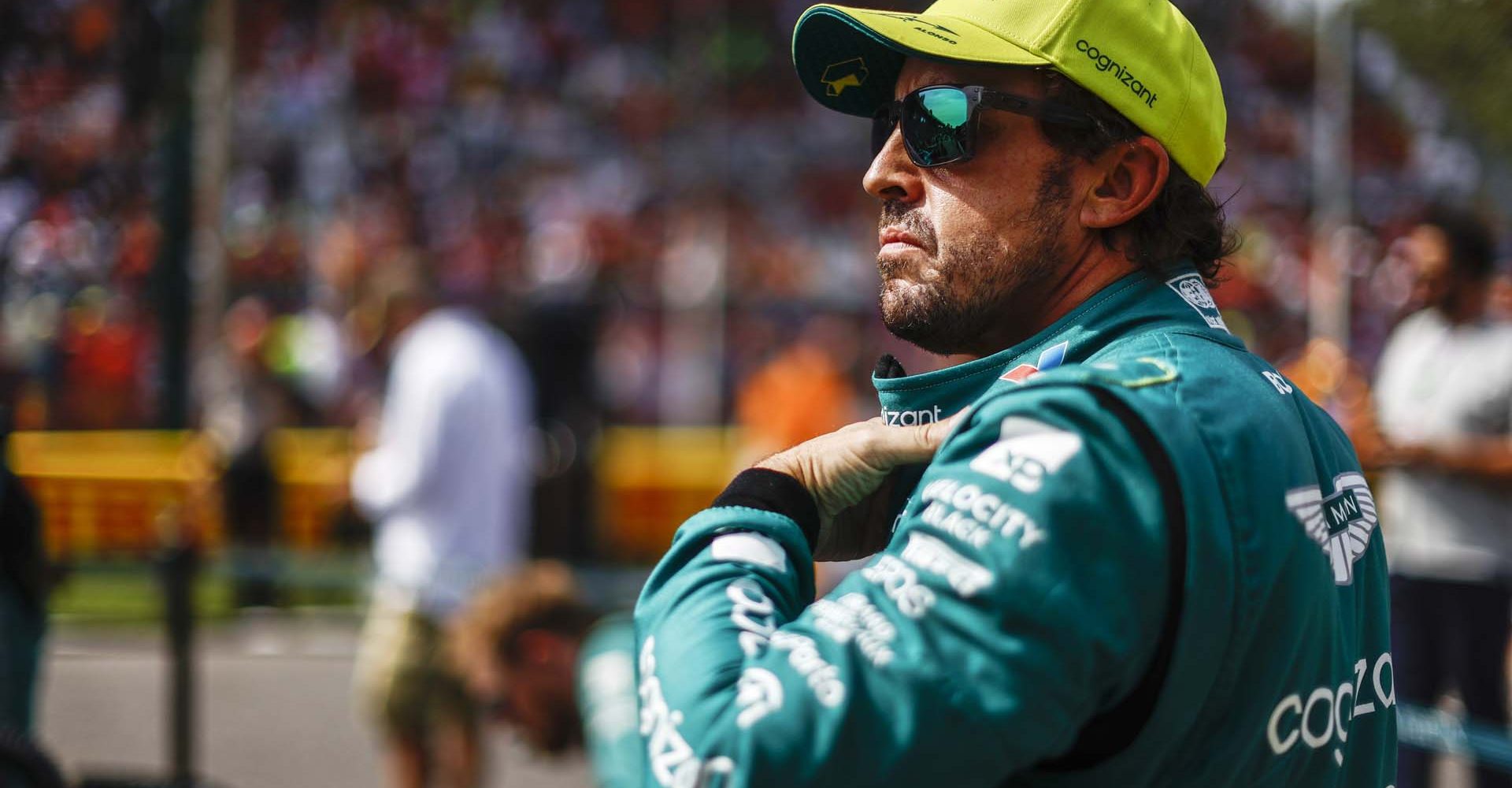 Portrait, Autodromo Nazionale di Monza, GP2314a, F1, GP, Italy
Fernando Alonso, Aston Martin F1 Team, on the grid