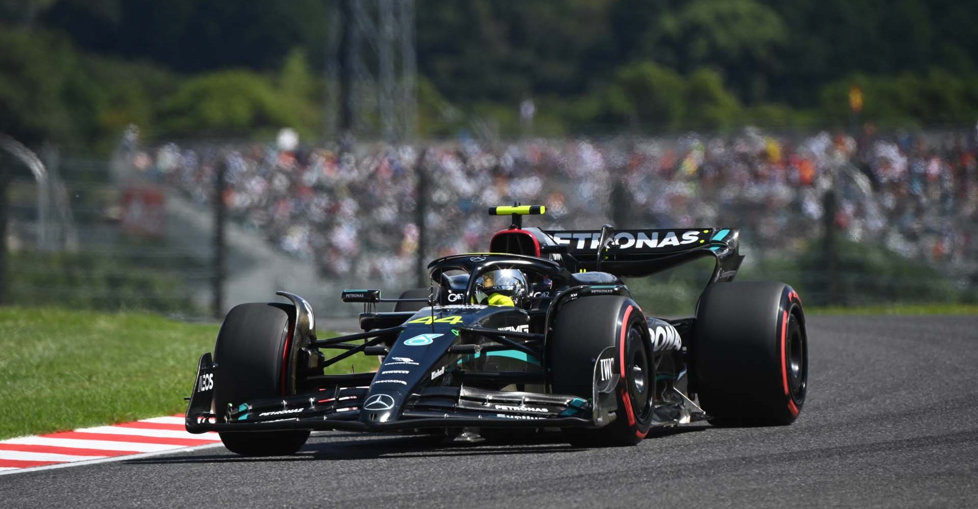 2023 Japanese Grand Prix, Saturday - LAT Images Lewis Hamilton