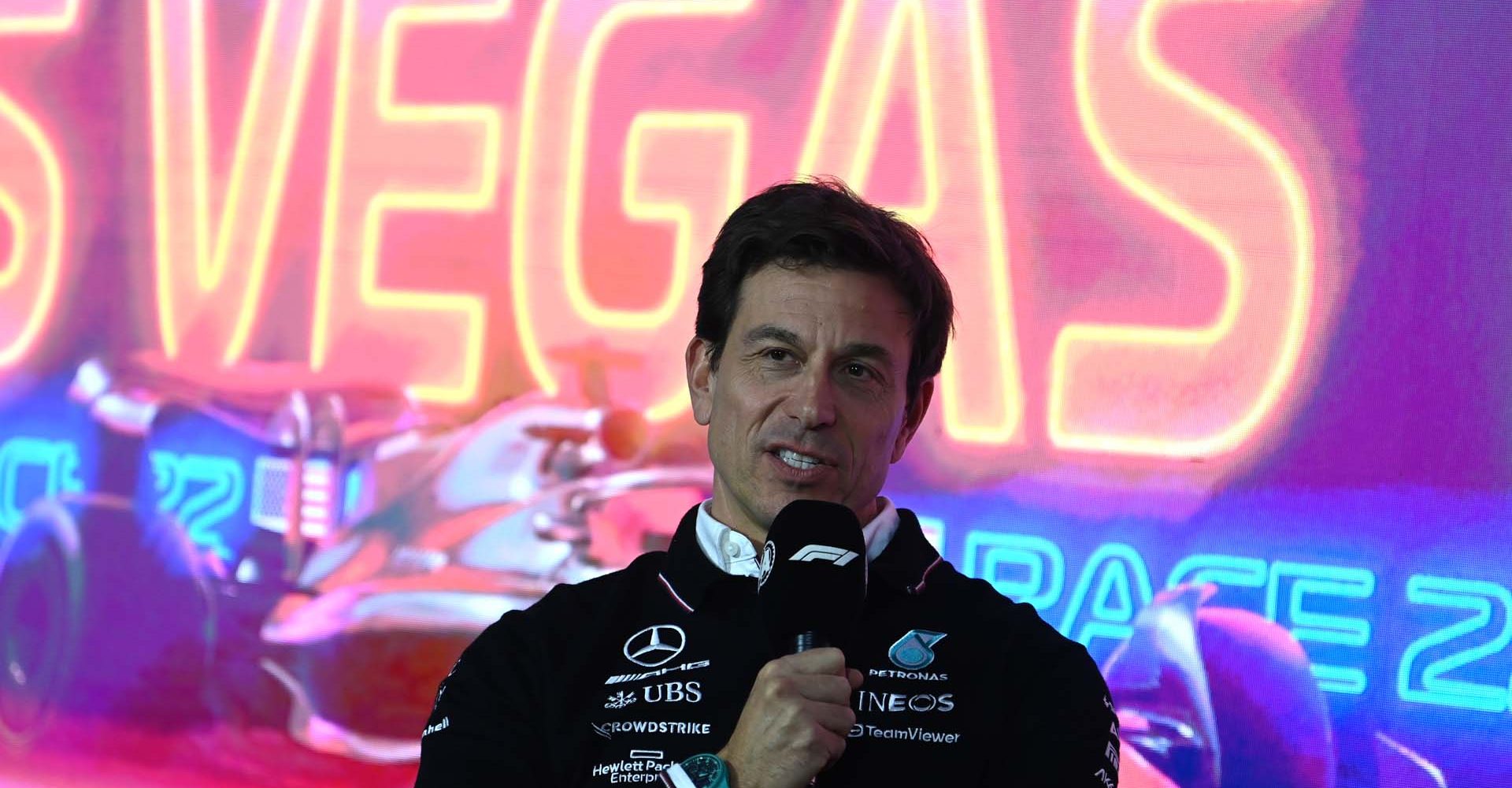 2023 Las Vegas Grand Prix, Thursday - LAT Images Toto Wolff