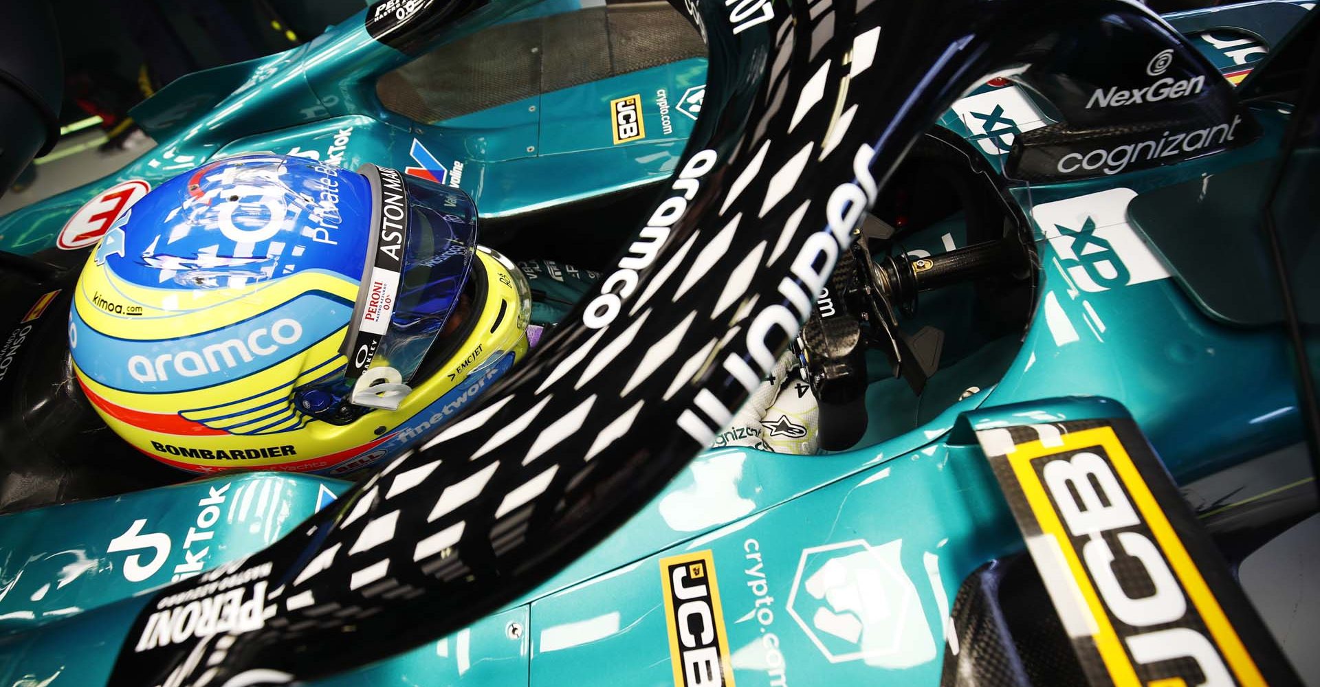 garage, Autodromo Hermanos Rodriguez, GP2319a, F1, GP, Mexico
Fernando Alonso, Aston Martin AMR23, in the garage