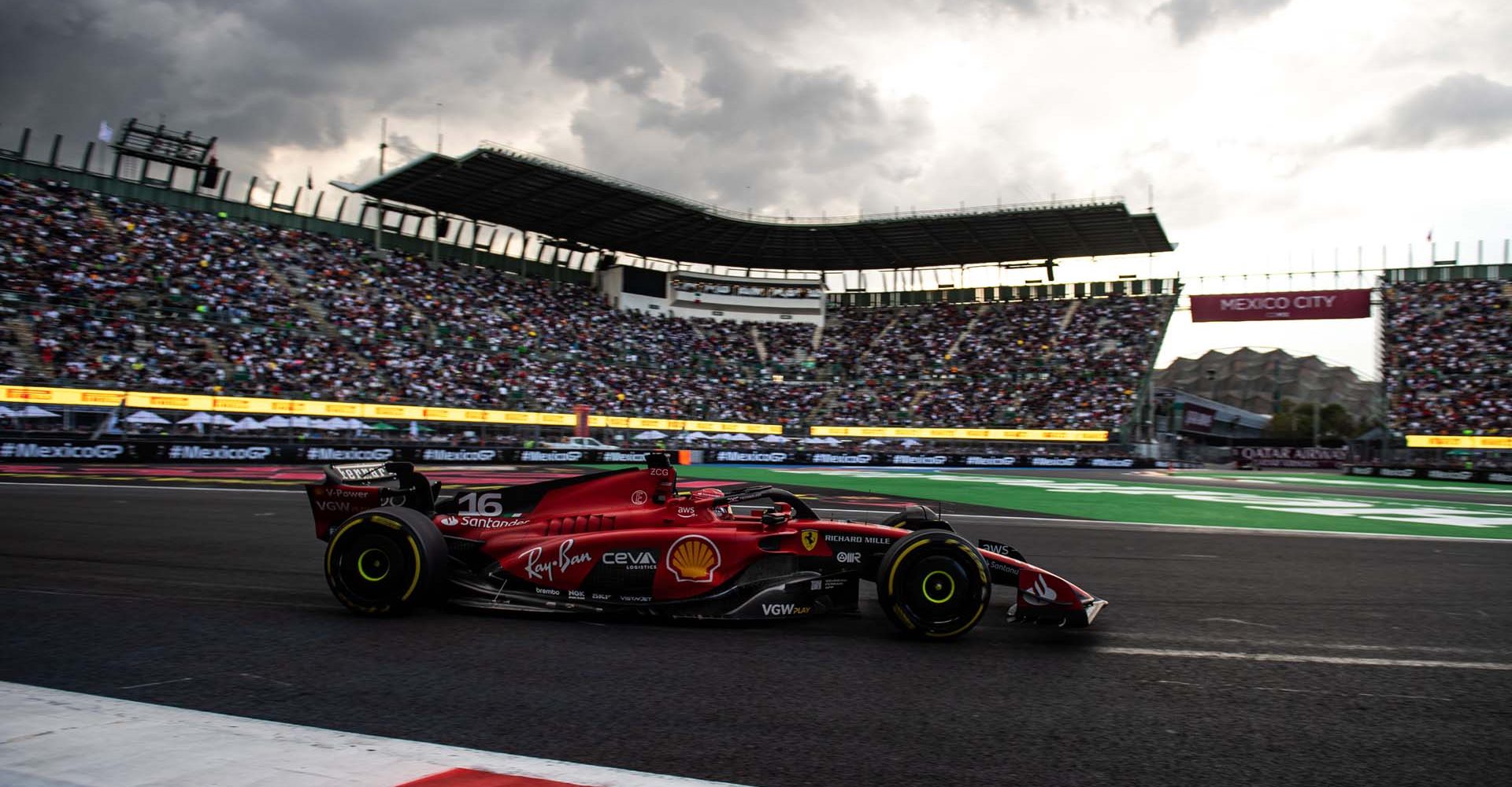 2 - GP MESSICO F1/2023 - VENERDI 27/10/2023  - credit: @ Ferrari Spa Charles Leclerc