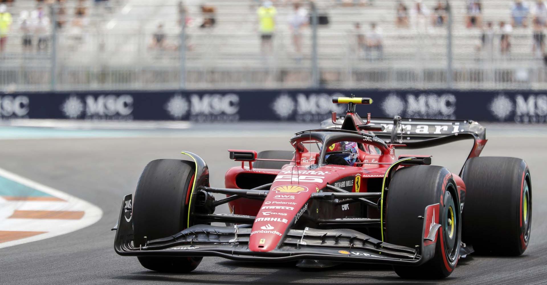 Carlos Sainz, Ferrari SF-23 during the Miami GP at Miami International Autodrome