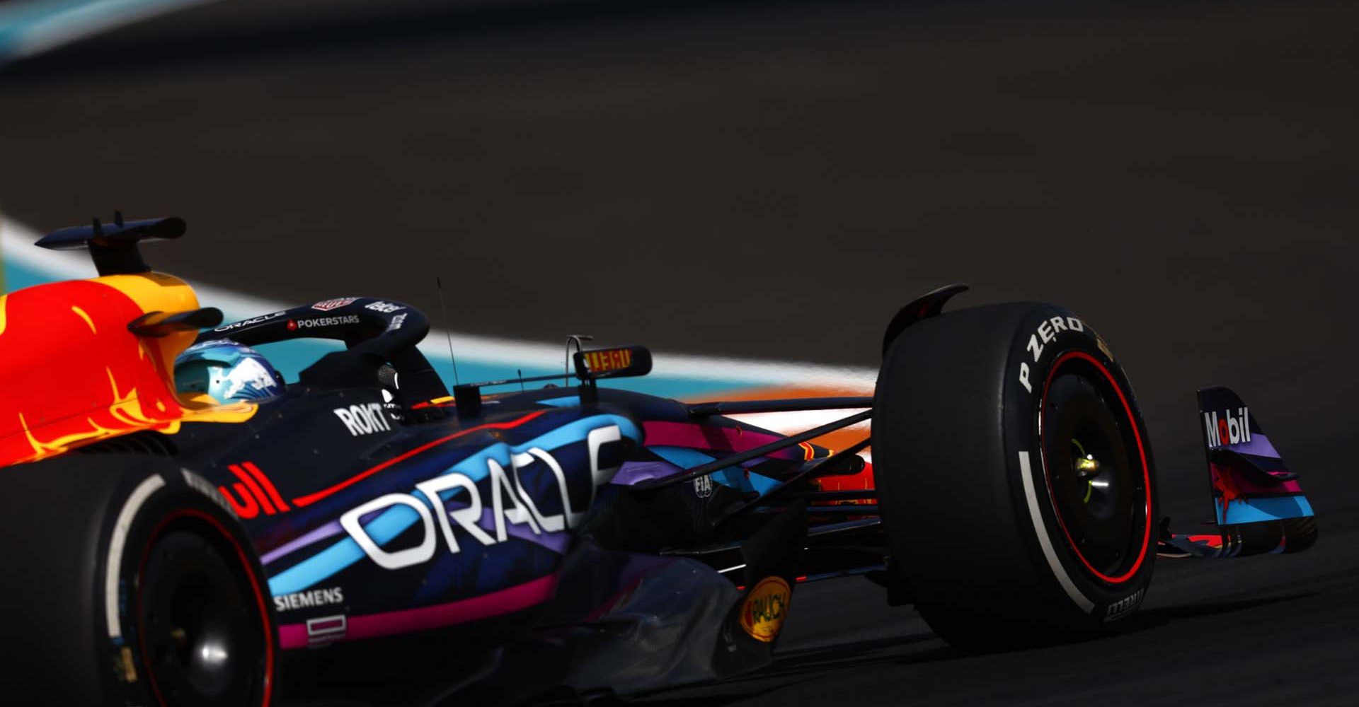 Max Verstappen, Red Bull Racing RB19 during the Miami GP at Miami International Autodrome