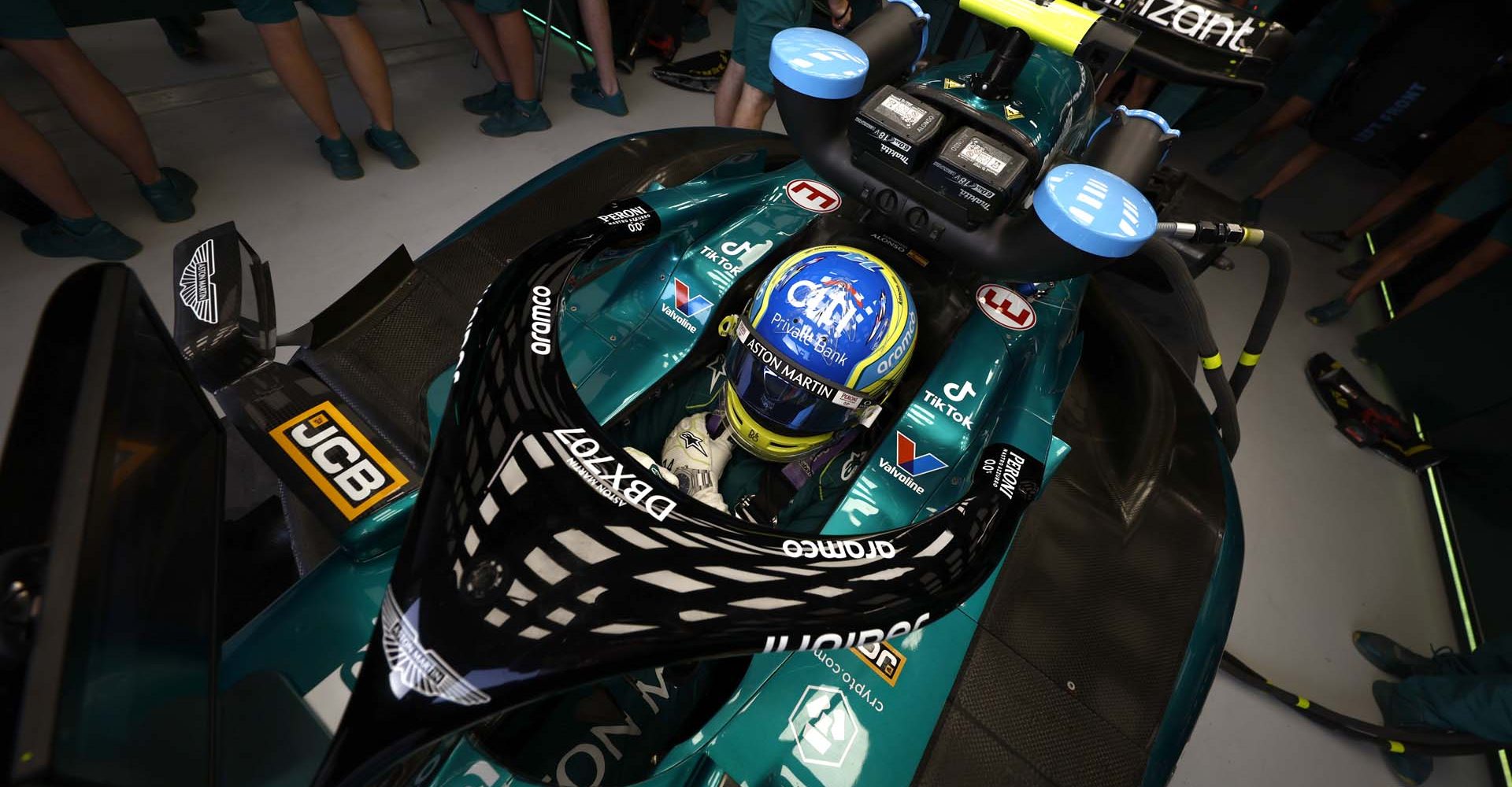 Portrait, Helmets, Lusail International Circuit, GP2317a, F1, GP, Qatar
Fernando Alonso, Aston Martin F1 Team