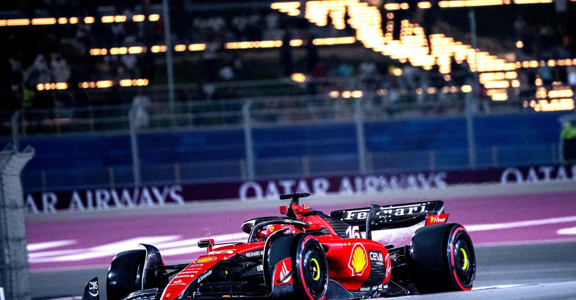 2 - GP QATAR F1/2023 - VENERDI 06/10/2023 - credit: @Scuderia Ferrari Press Office Charles Leclerc