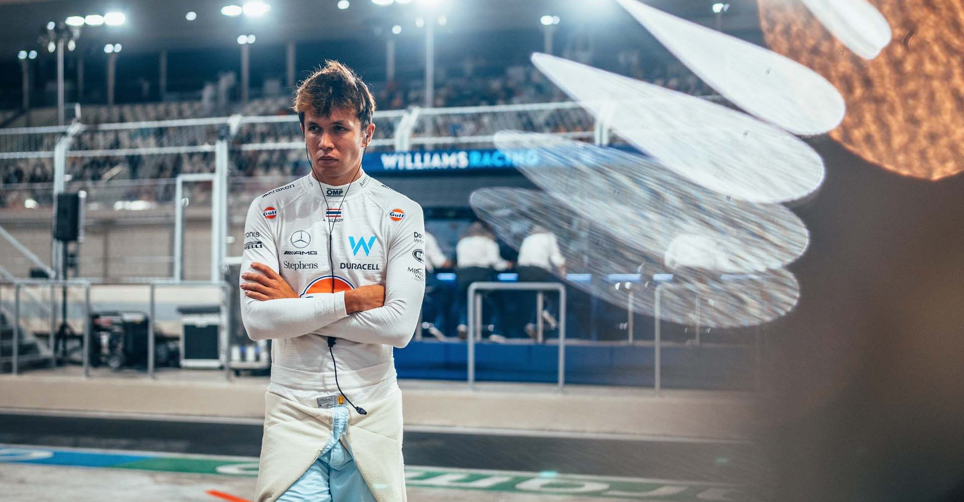 Alexander Albon (THA) Williams Racing.
Formula 1 World Championship, Rd 18, Qatar Grand Prix, Friday 6th October 2023. Doha, Qatar.