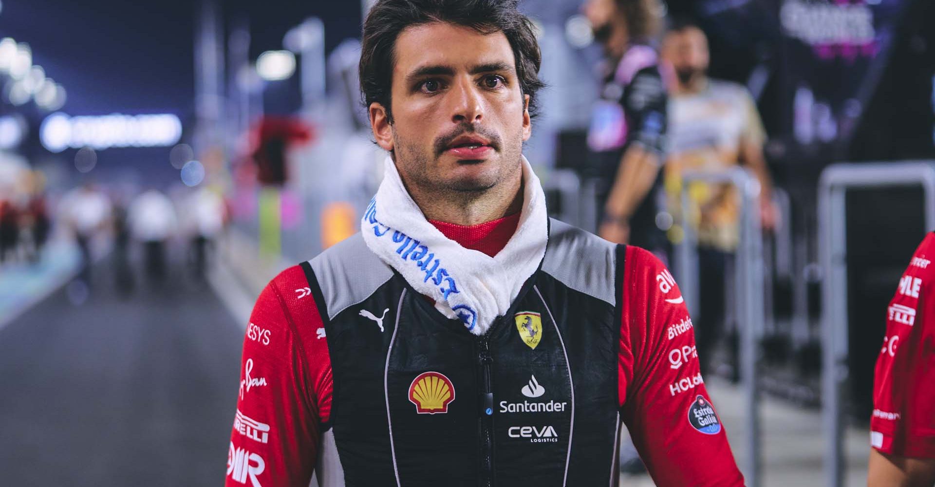 FERRARI F1 GP QATAR SABATO 07/10/2023 credit @Scuderia Ferrari Press Office Carlos Sainz