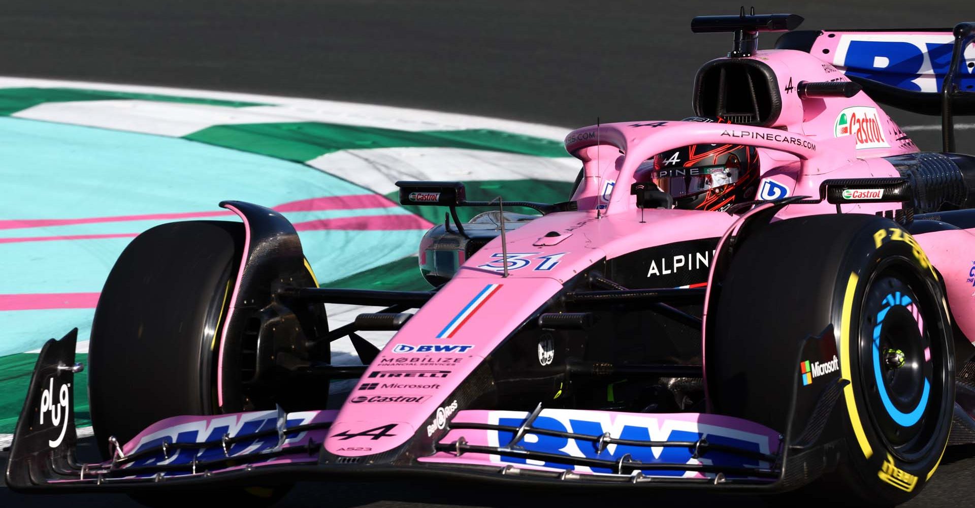 Esteban Ocon (FRA) Alpine F1 Team A523.  Formula 1 World Championship, Rd 2, Saudi Arabian Grand Prix, Friday 17th March 2023. Jeddah, Saudi Arabia.