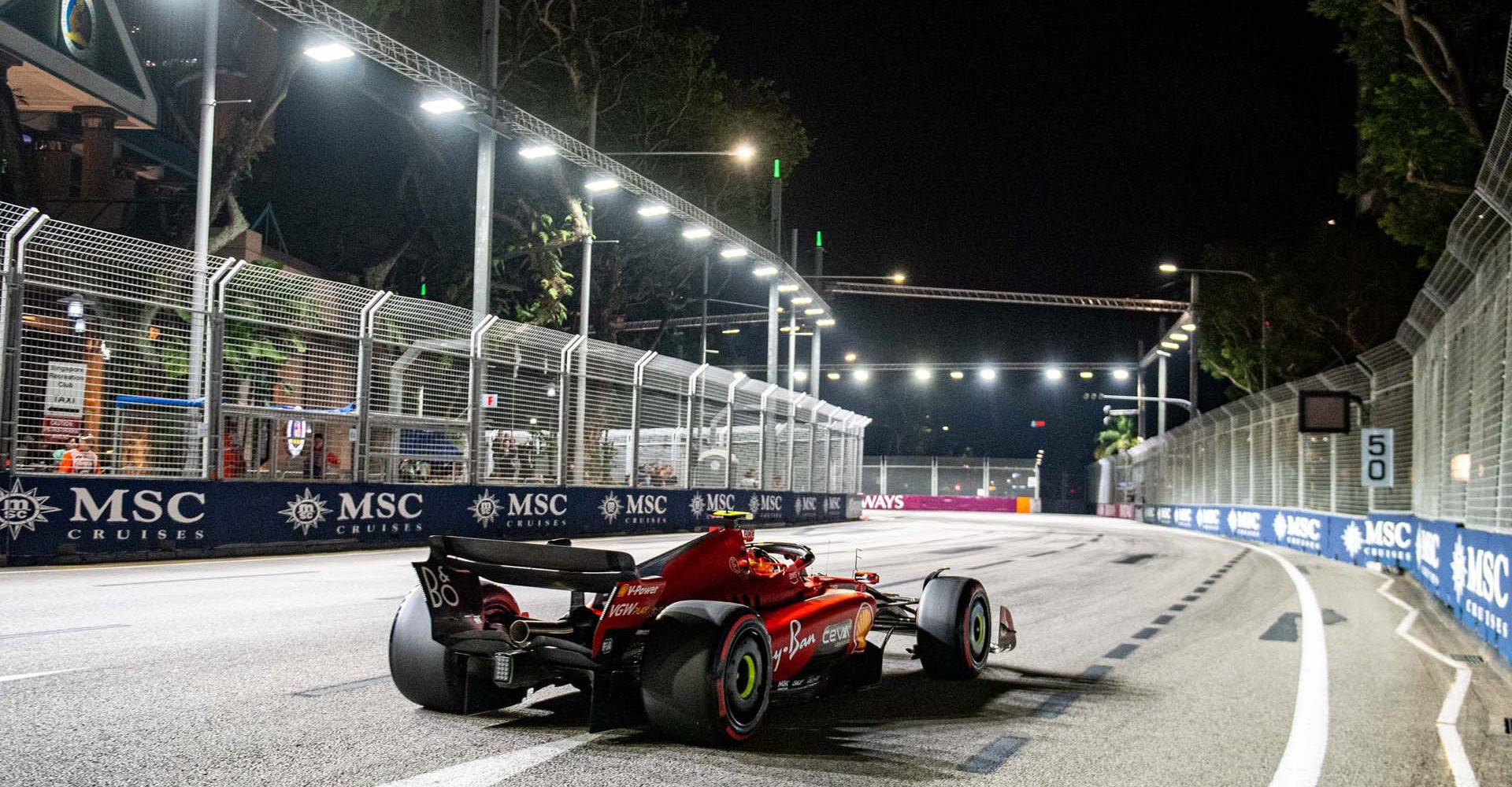 2 - GP SINGAPORE  F1/2023 - VENERDI 15/09/2023 - credit: @Scuderia Ferrari Press Office Carlos Sainz