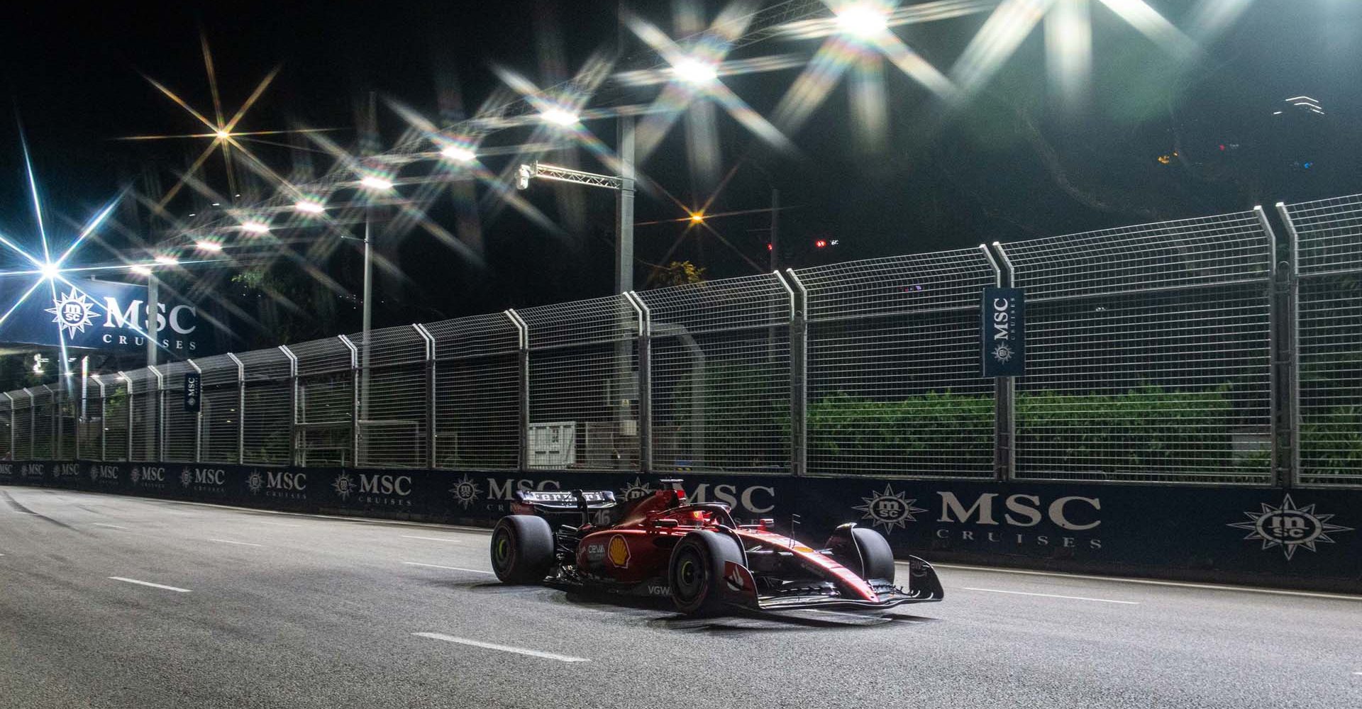 2 - GP SINGAPORE  F1/2023 - VENERDI 15/09/2023 - credit: @Scuderia Ferrari Press Office Charles Leclerc