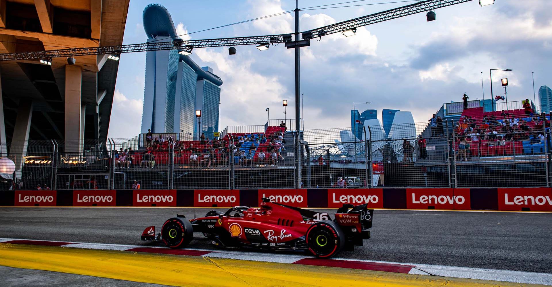 3 - GP SINGAPORE  F1/2023 - SABATO 16/09/2023  - credit: @Scuderia Ferrari Press Office Charles Leclerc