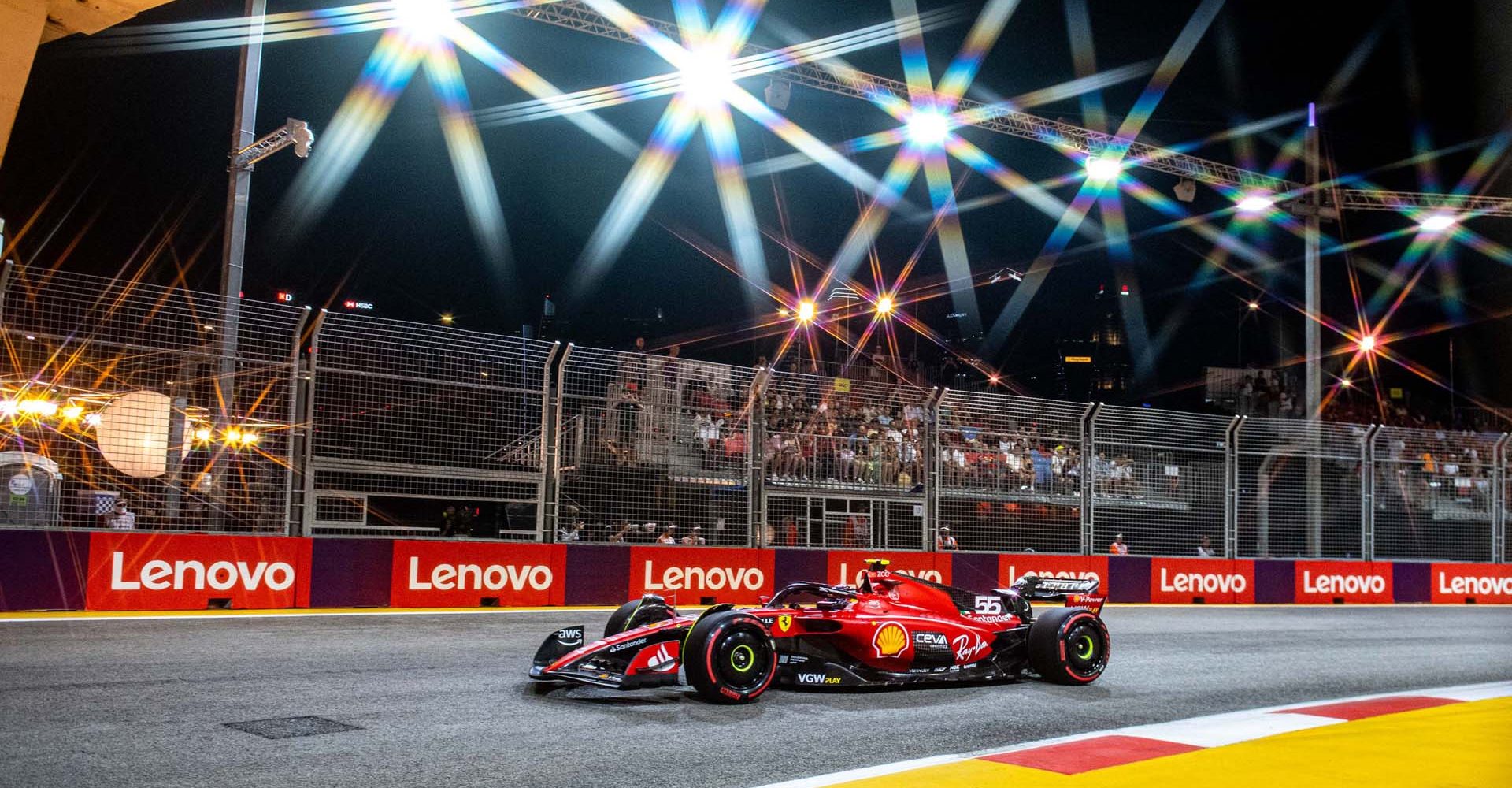 3 - GP SINGAPORE  F1/2023 - SABATO 16/09/2023  - credit: @Scuderia Ferrari Press Office Carlos Sainz