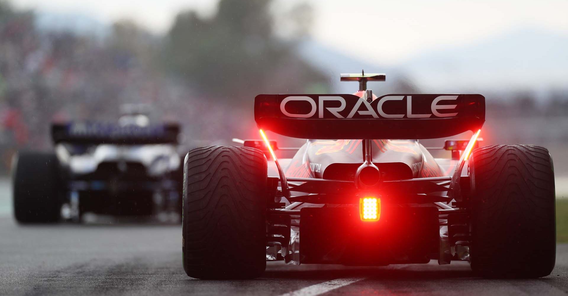 BARCELONA, SPAIN - JUNE 03: Sergio Perez of Mexico driving the (11) Oracle Red Bull Racing RB19 on track during final practice ahead of the F1 Grand Prix of Spain at Circuit de Barcelona-Catalunya on June 03, 2023 in Barcelona, Spain. (Photo by Peter Fox/Getty Images)