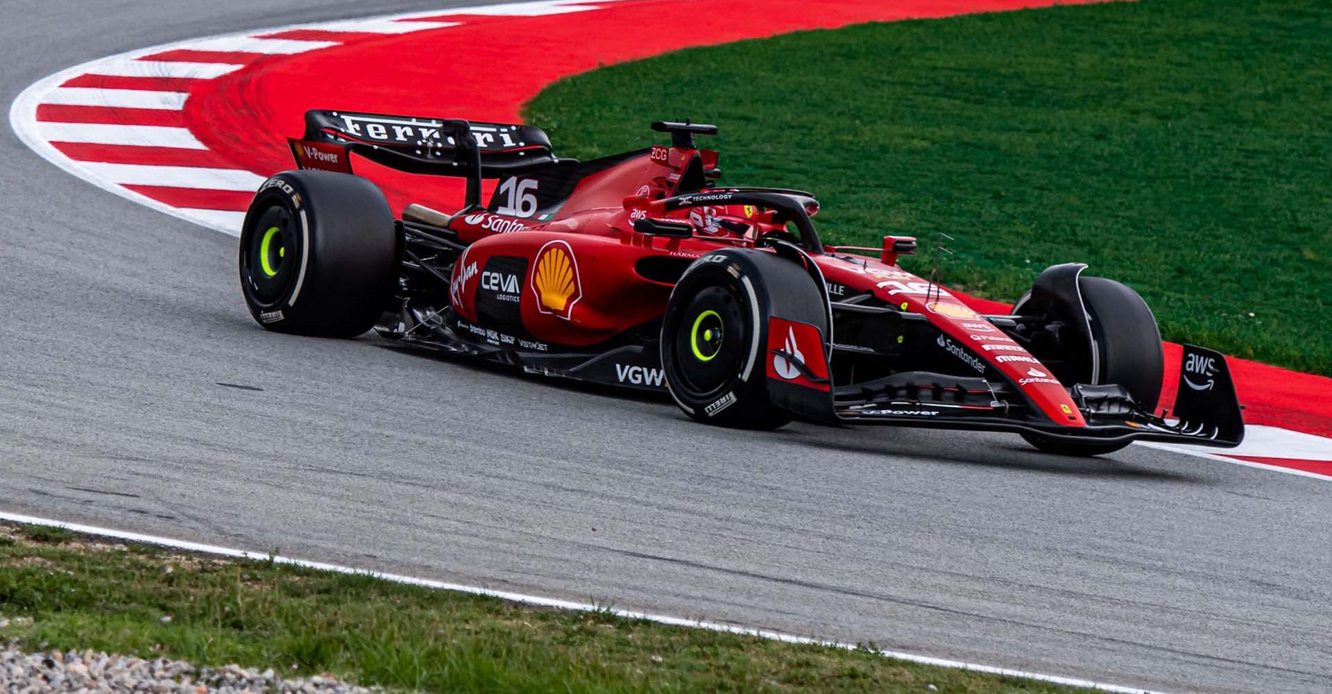 4 - GP SPAGNA F1/2023  - DOMENICA 04/06/2023    - credit: @Scuderia Ferrari Press Office Charles Leclerc