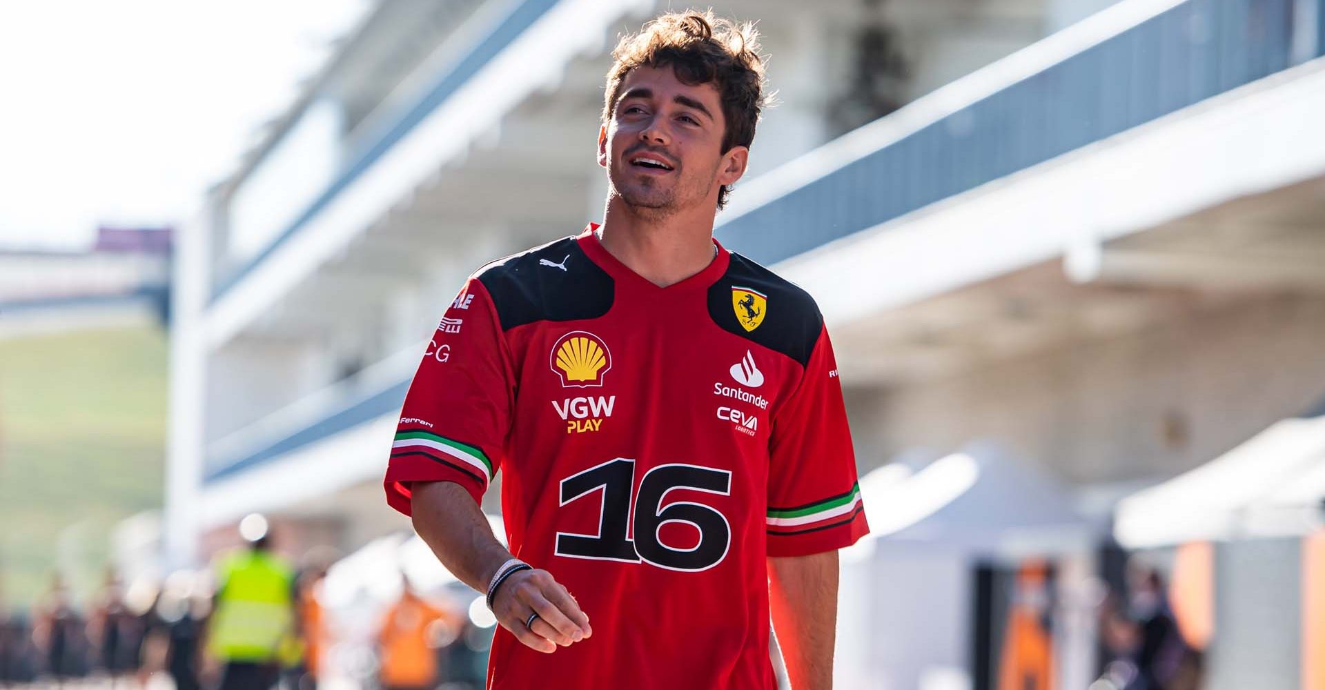 1 - GP AUSTIN F1/2023 - GIOVEDI’19/10/2023 - credit: @ Ferrari Spa Charles Leclerc