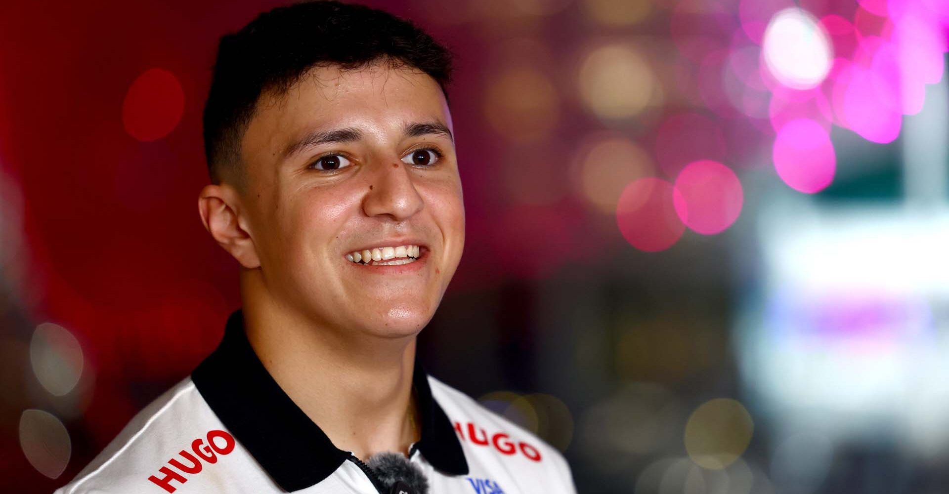 ABU DHABI, UNITED ARAB EMIRATES - DECEMBER 05: Isack Hadjar of France and reserve driver for Visa Cash App RB looks on in the Paddock during previews ahead of the F1 Grand Prix of Abu Dhabi at Yas Marina Circuit on December 05, 2024 in Abu Dhabi, United Arab Emirates. (Photo by Mark Thompson/Getty Images) // Getty Images / Red Bull Content Pool // SI202412050315 // Usage for editorial use only //