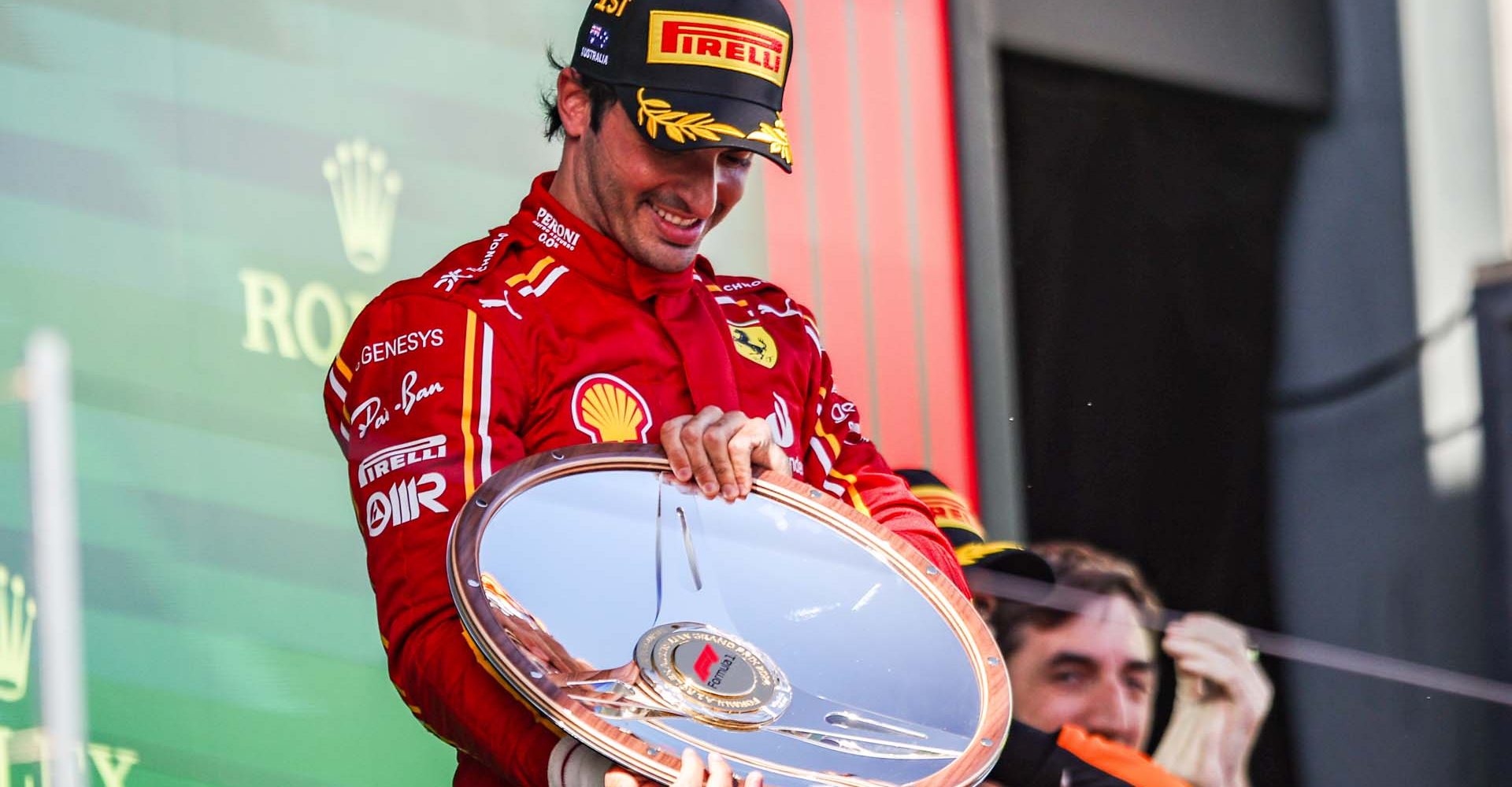 SAINZ Carlos (spa), Scuderia Ferrari SF-24, portrait during the Formula 1 Rolex Australian Grand Prix 2024, 3rd round of the 2024 Formula One World Championship from March 22 to 24, 2024 on the Albert Park Circuit, in Melbourne, Australia - Photo Xavi Bonilla / DPPI