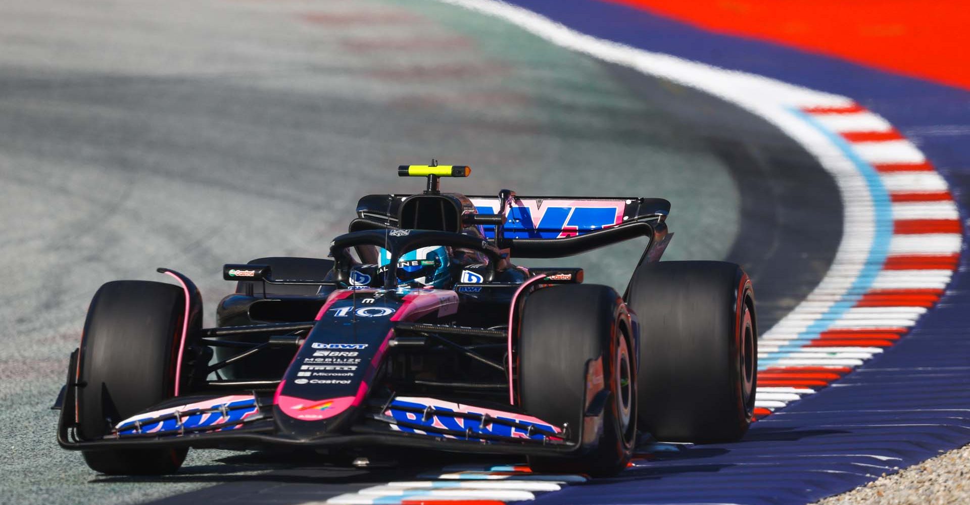 RED BULL RING, AUSTRIA - JUNE 28: Pierre Gasly, Alpine A524 during the Austrian GP at Red Bull Ring on Friday June 28, 2024 in Spielberg, Austria. (Photo by Andy Hone / LAT Images)