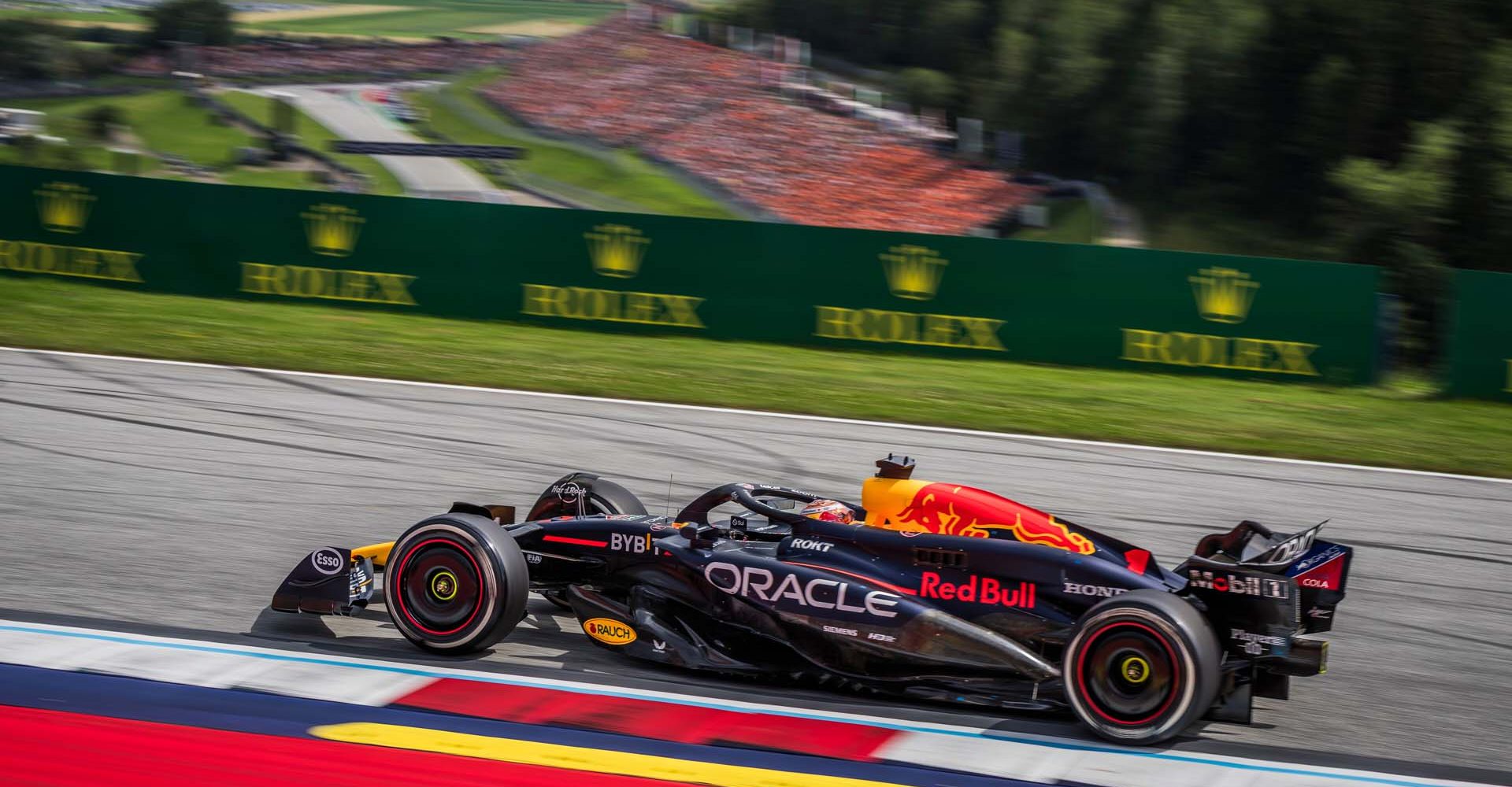 Max Verstappen races during the FIA Formula One World Championship at the Red Bull Ring in Spielberg, Austria on June 30, 2024 // Philip Platzer / Red Bull Ring // SI202406300715 // Usage for editorial use only //