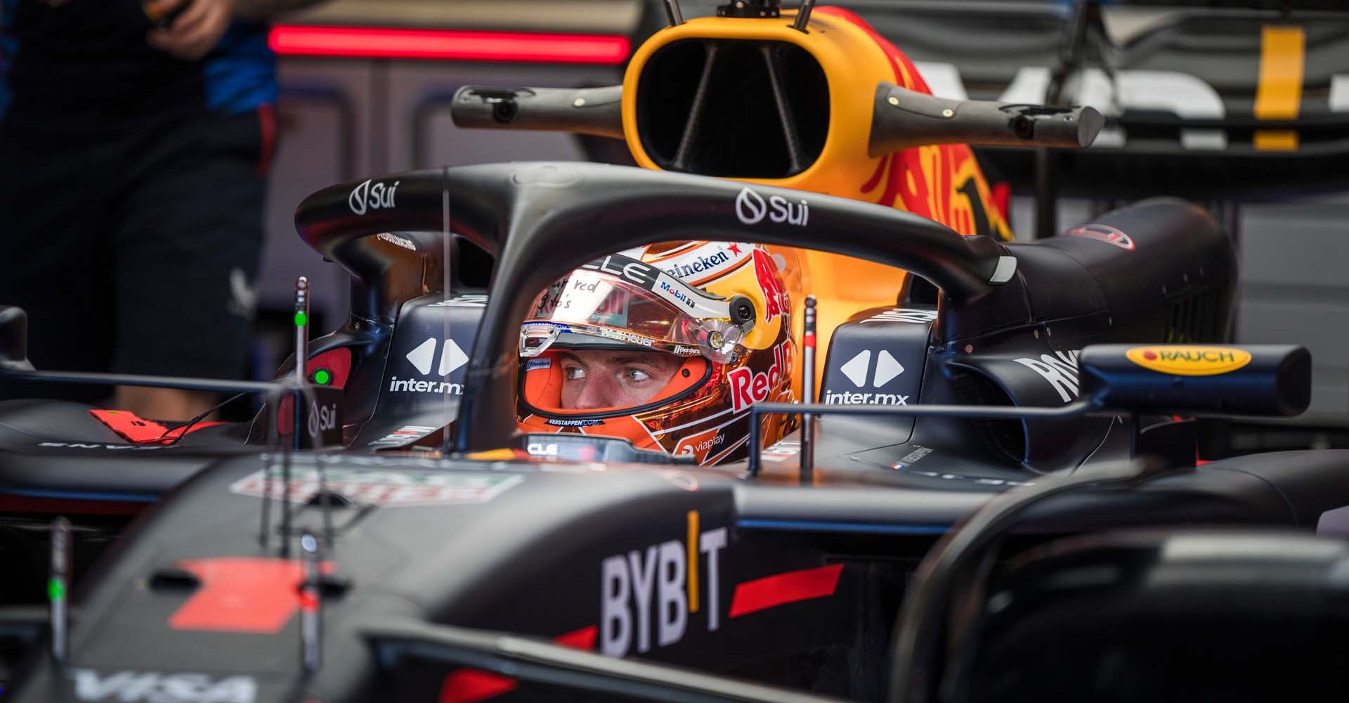 Max Verstappen of the Netherlands and Oracle Red Bull Racing seen during the FIA Formula One World Championship at the Red Bull Ring in Spielberg, Austria on June 27, 2024 // Philip Platzer / Red Bull Ring // SI202406270851 // Usage for editorial use only //