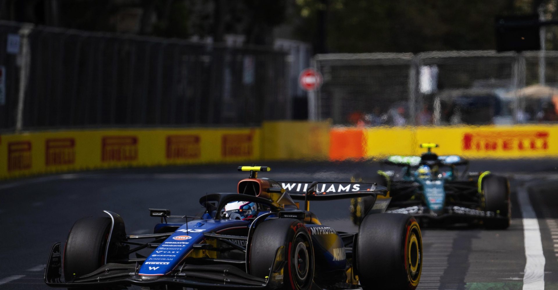 Franco Colapinto, Williams FW46 during the Azerbaijan GP at Baku City Circuit