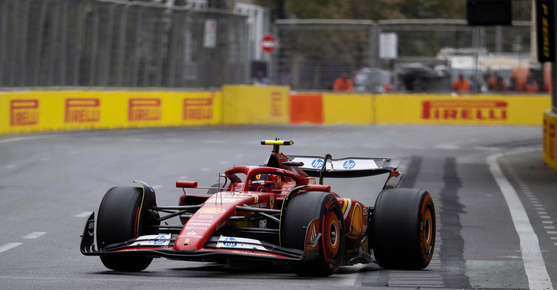 Carlos Sainz, Ferrari SF-24 during the Azerbaijan GP at Baku City Circuit