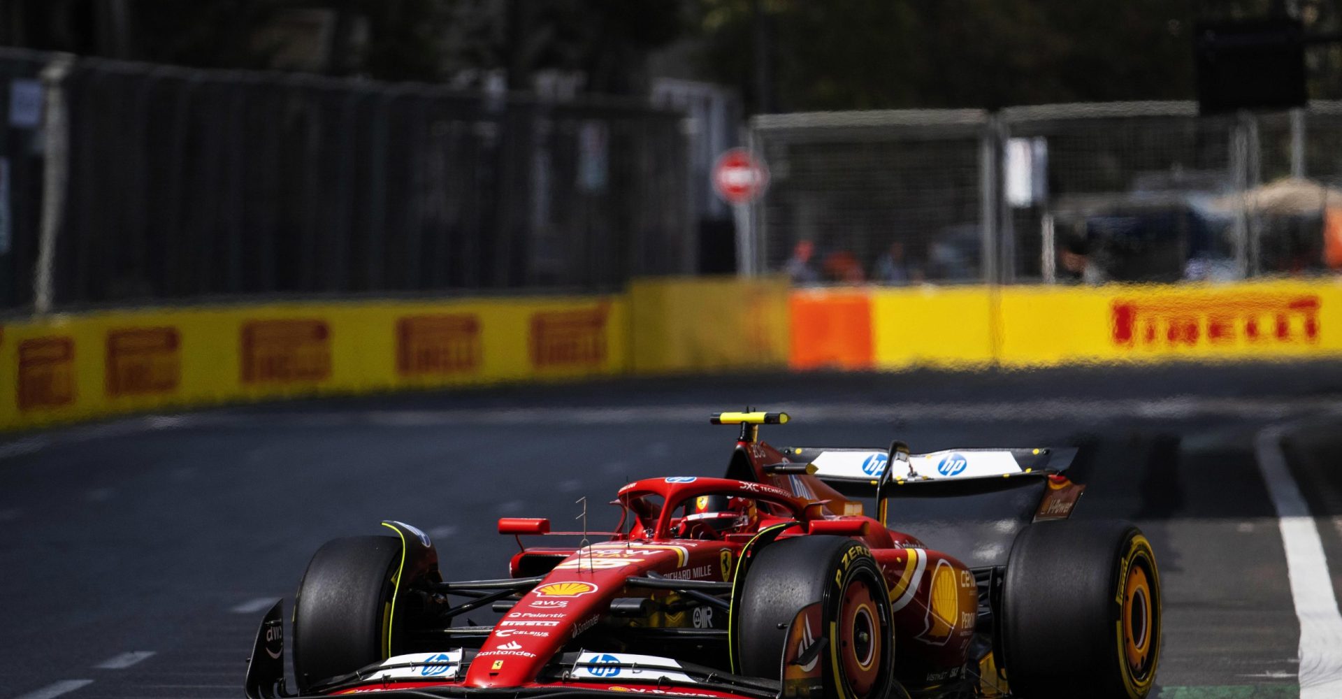 Carlos Sainz, Ferrari SF-24 during the Azerbaijan GP at Baku City Circuit