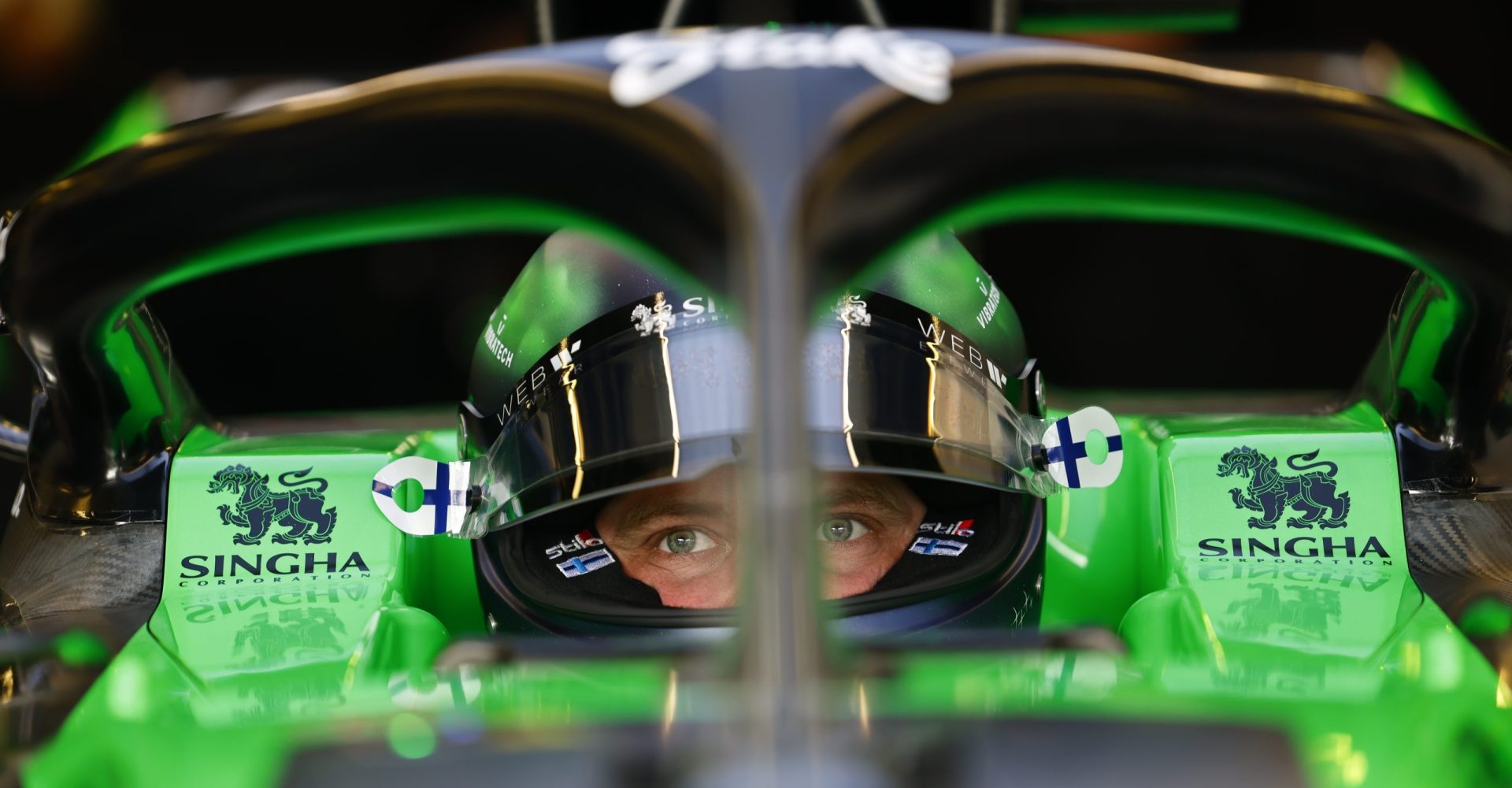 Valtteri Bottas, Stake F1 Team KICK Sauber, in the cockpit ; 2024 Azerbaijan Grand Prix, Formula One World Championship