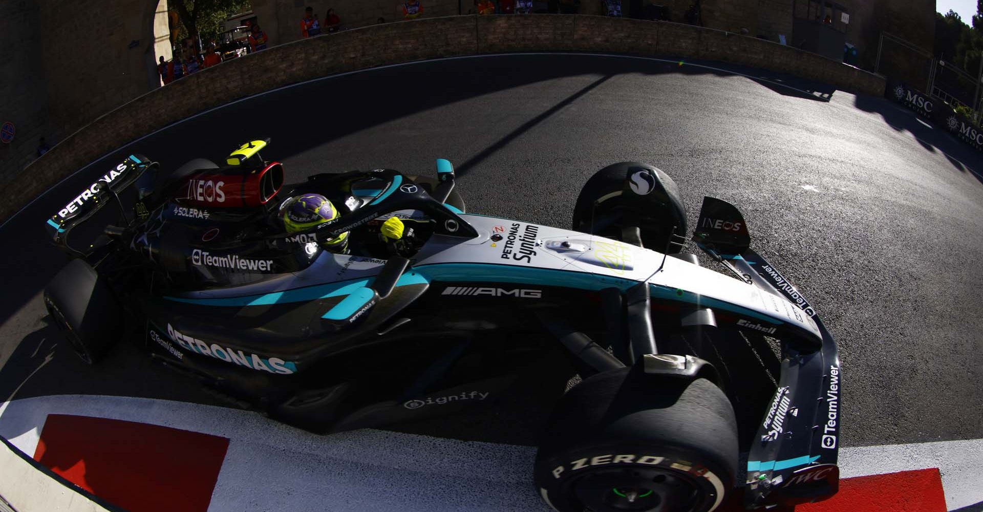 2024 Azerbaijan Grand Prix, Sunday - LAT Images Lewis Hamilton