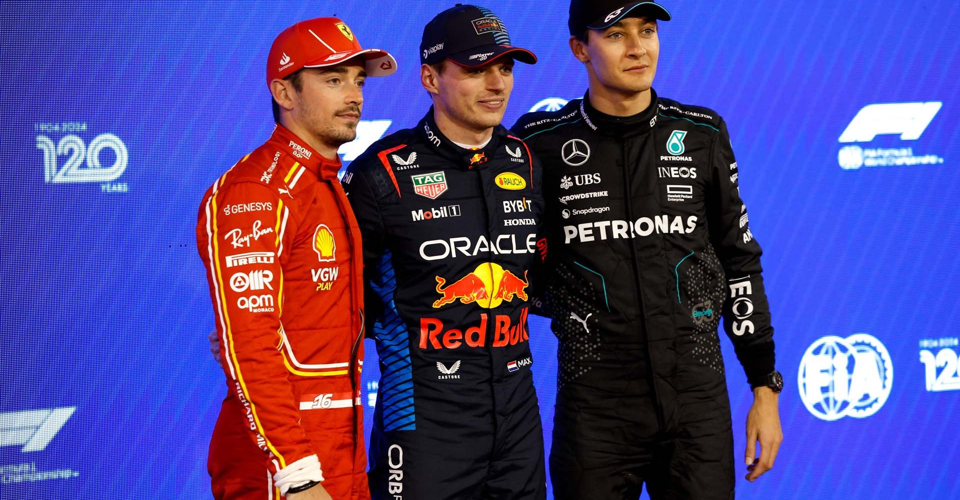 2024 Bahrain Grand Prix, Friday - Jiri Krenek Charles Leclerc, Max Verstappen, George Russell