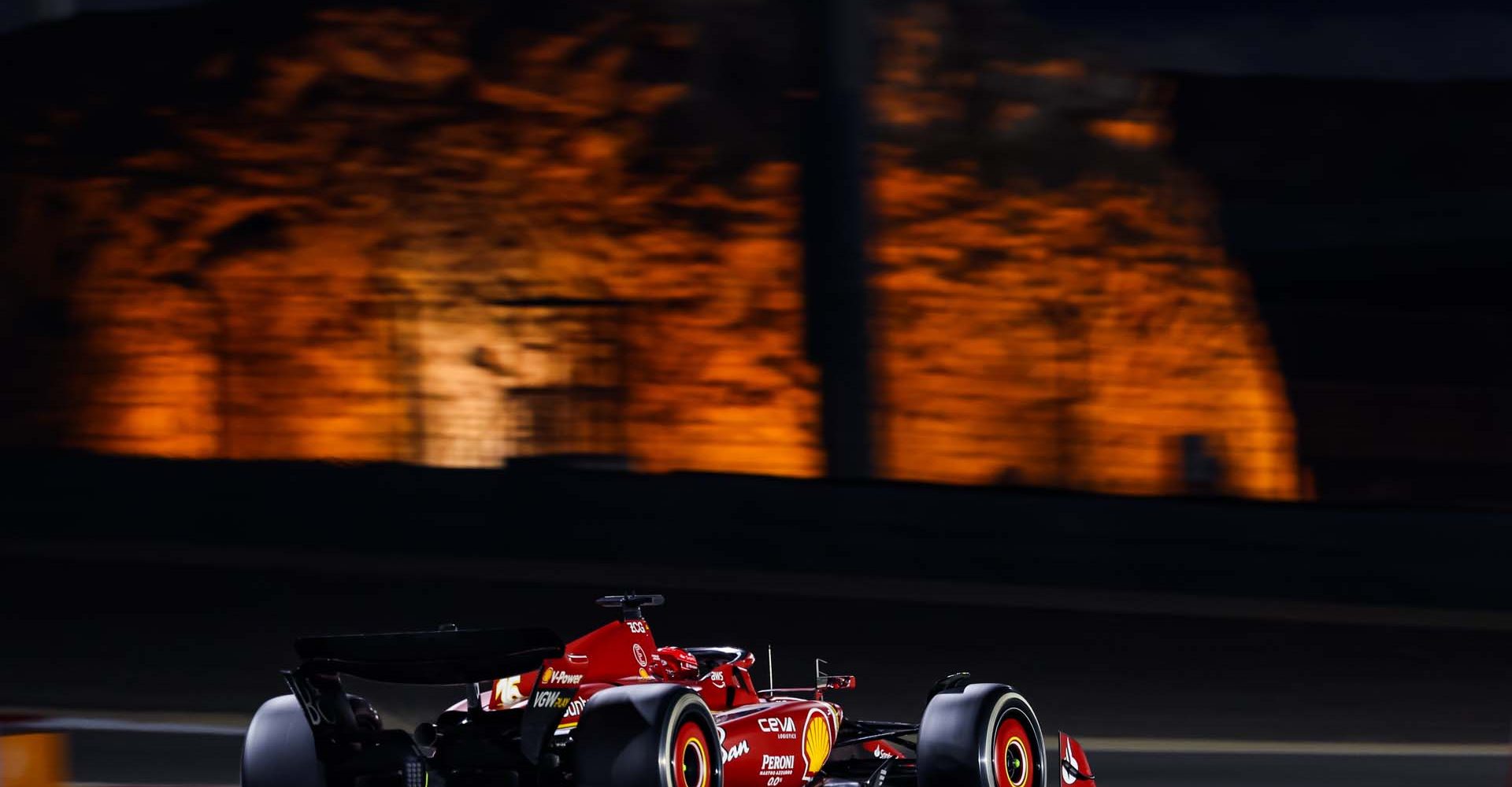 16 LECLERC Charles (mco), Scuderia Ferrari SF-24, action during the Formula 1 Gulf Air Bahrain Grand Prix 2024, 1st round of the 2024 FIA Formula One World Championship from February 29 to March 2, 2024 on the Bahrain International Circuit, in Sakhir, Bahrain - Photo Florent Gooden / DPPI