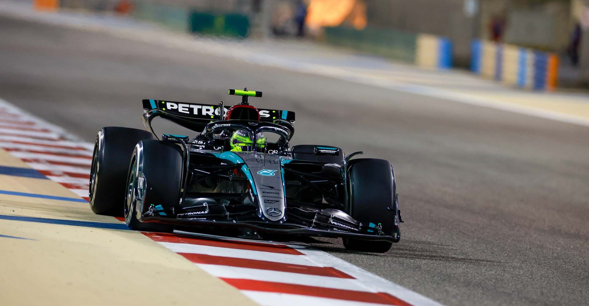 2024 Bahrain Grand Prix, Saturday - Jiri Krenek Lewis Hamilton