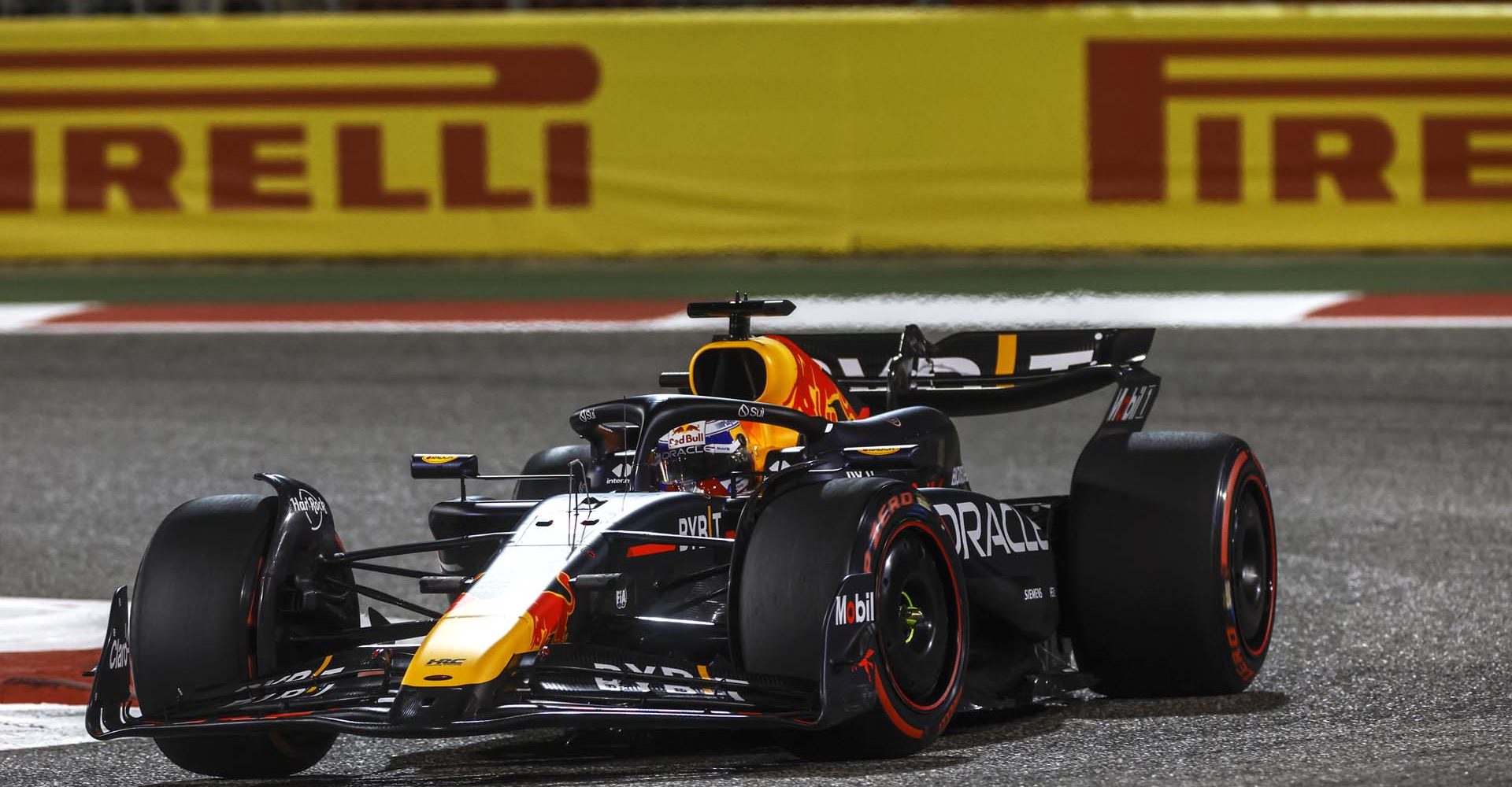 BAHRAIN INTERNATIONAL CIRCUIT, BAHRAIN - FEBRUARY 29: Max Verstappen, Red Bull Racing RB20 during the Bahrain GP at Bahrain International Circuit on Thursday February 29, 2024 in Sakhir, Bahrain. (Photo by Steven Tee / LAT Images)