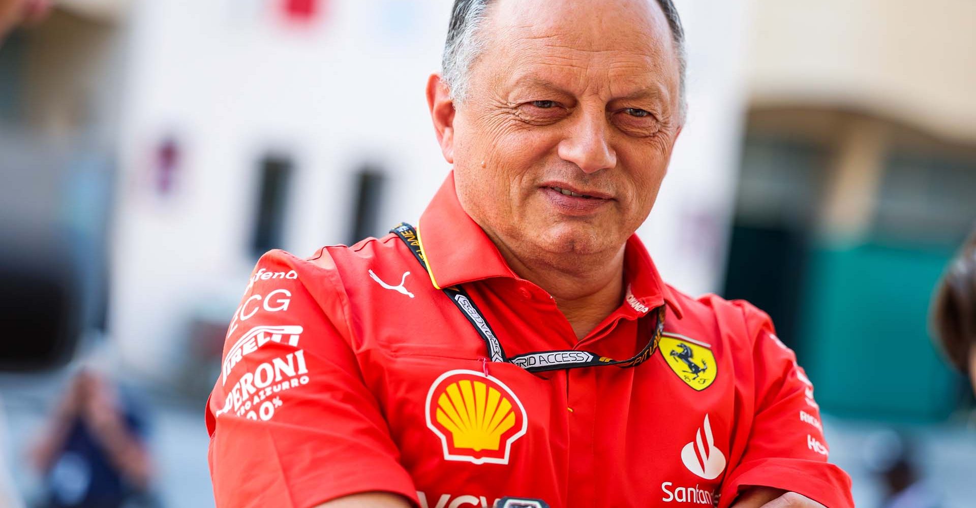 VASSEUR Frédéric (fra), Team Principal & General Manager of the Scuderia Ferrari, portrait during the Formula 1 Gulf Air Bahrain Grand Prix 2024, 1st round of the 2024 FIA Formula One World Championship from February 29 to March 2, 2024 on the Bahrain International Circuit, in Sakhir, Bahrain - Photo Florent Gooden / DPPI