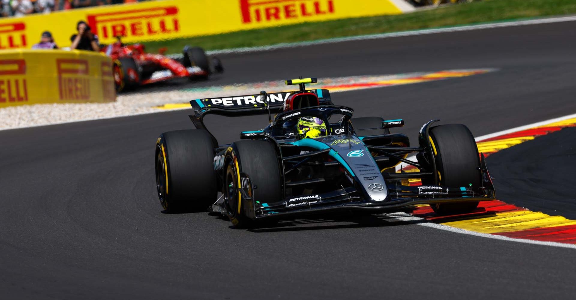 2024 Belgian Grand Prix, Sunday Jiri Krenek Lewis Hamilton