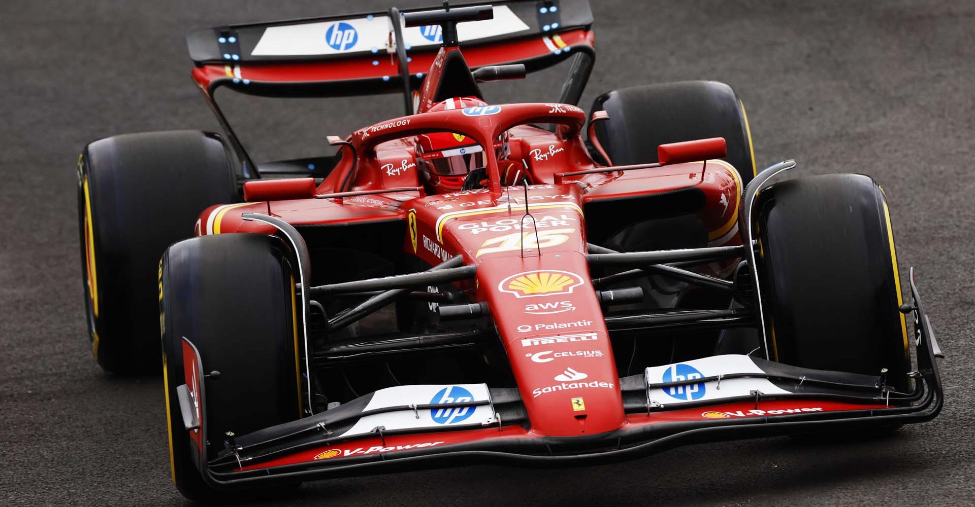 Charles Leclerc, Ferrari SF-24 during the Brazilian GP at Autódromo José Carlos Pace