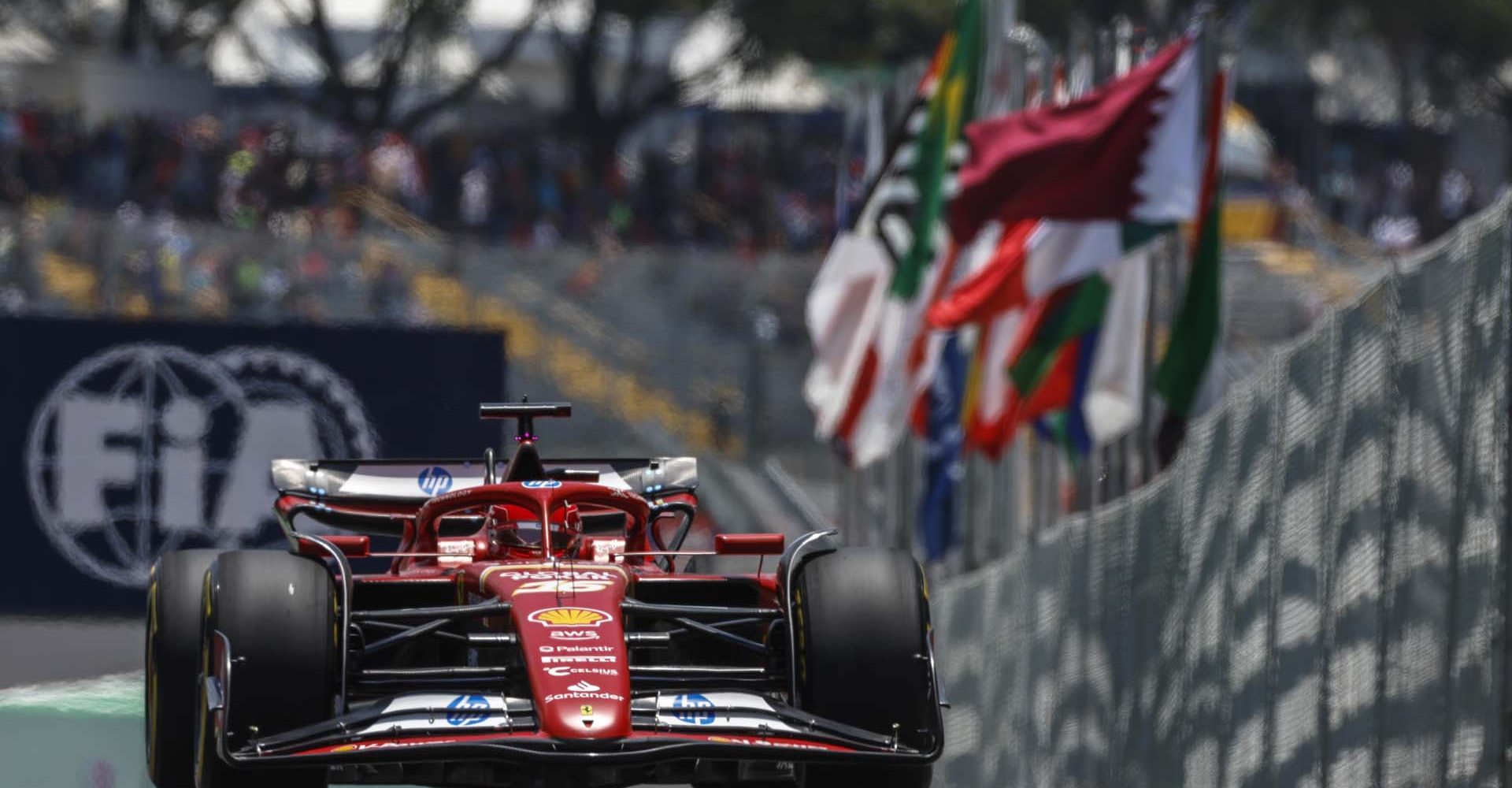 Charles Leclerc, Ferrari SF-24 during the Brazilian GP at Autódromo José Carlos Pace