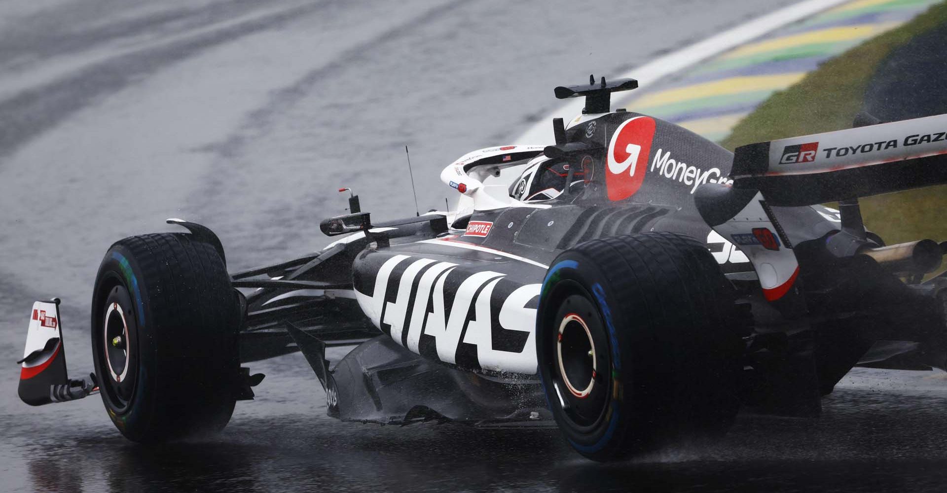 Oliver Bearman, Haas VF-24 during the Brazilian GP at Autódromo José Carlos Pace