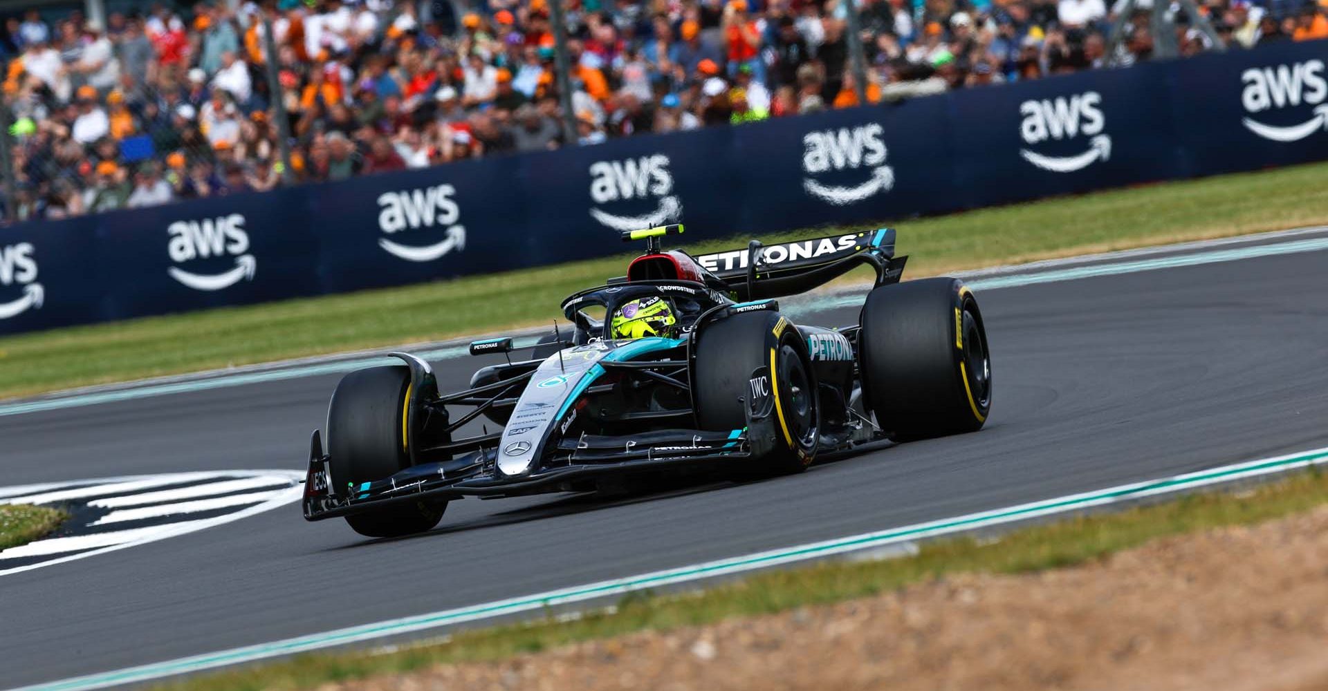 2024 British Grand Prix, Friday - Jiri Krenek Lewis Hamilton