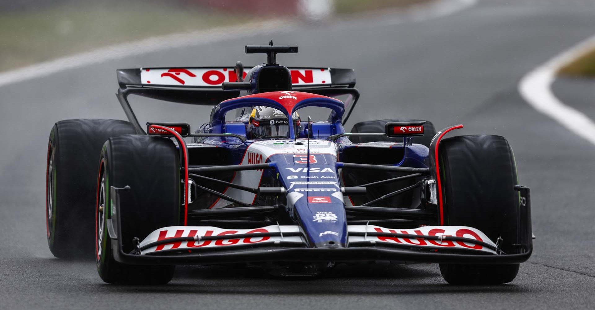 SILVERSTONE CIRCUIT, UNITED KINGDOM - JULY 06: Daniel Ricciardo, VCARB 01 during the British GP at Silverstone Circuit on Saturday July 06, 2024 in Northamptonshire, United Kingdom. (Photo by Zak Mauger / LAT Images)