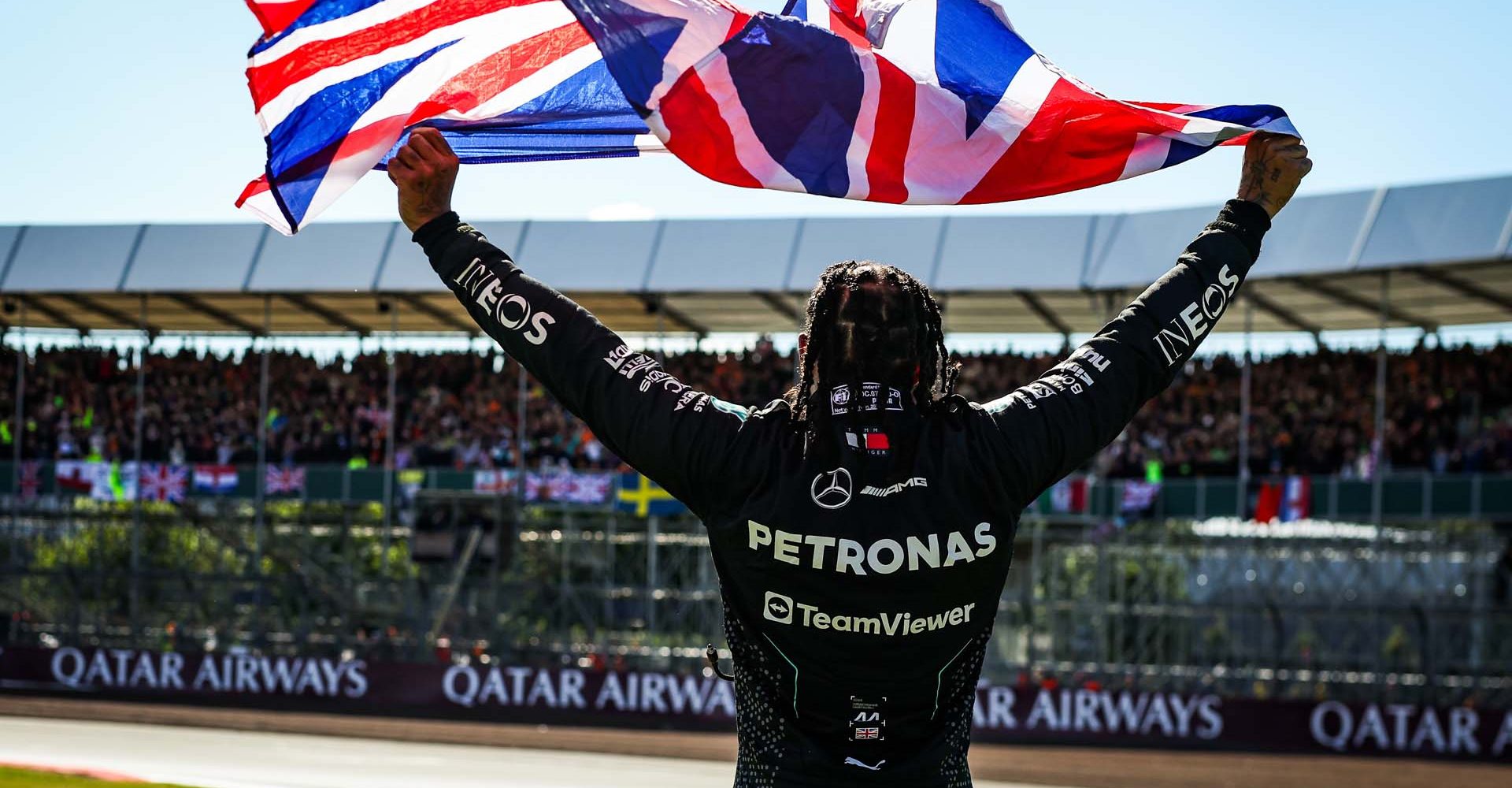 2024 British Grand Prix, Sunday - Jiri Krenek Lewis Hamilton