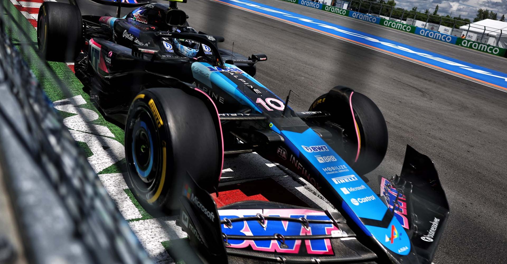 Pierre Gasly (FRA) Alpine F1 Team A524.  Formula 1 World Championship, Rd 9, Canadian Grand Prix, Saturday 8th June 2024. Montreal, Canada.