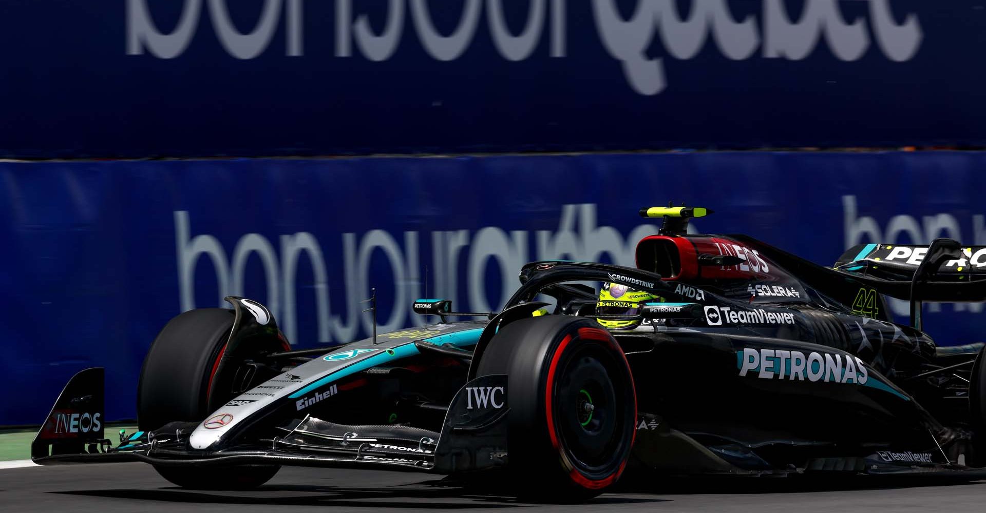 Canadian Grand Prix, Saturday - Jiri Krenek Lewis Hamilton