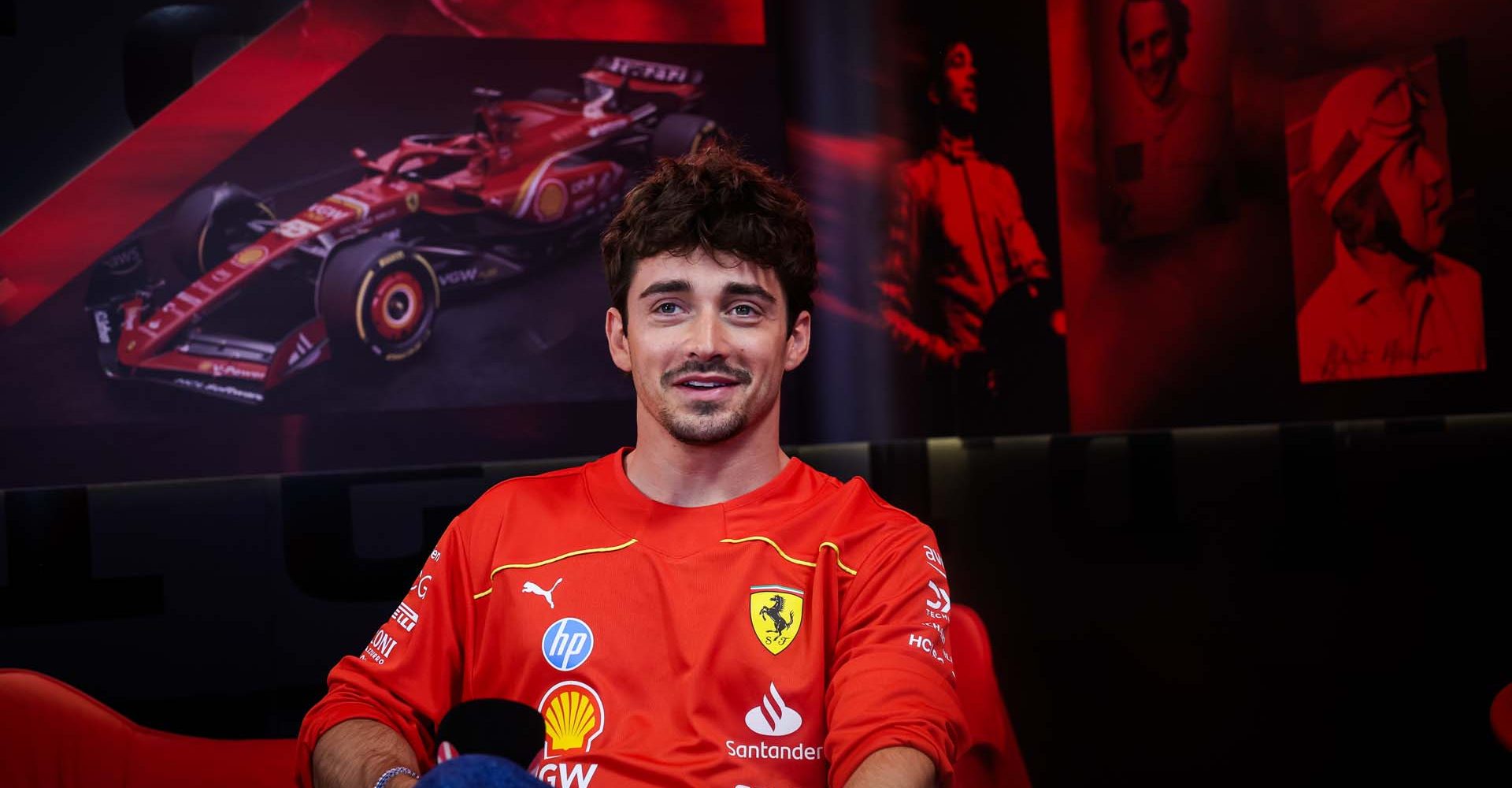 LECLERC Charles (mco), Scuderia Ferrari SF-24, portrait during the Formula 1 AWS Grand Prix du Canada 2024, 9th round of the 2024 Formula One World Championship from June 07 to 09, 2024 on the Circuit Gilles Villeneuve, in Montréal, Canada - Photo Florent Gooden / DPPI