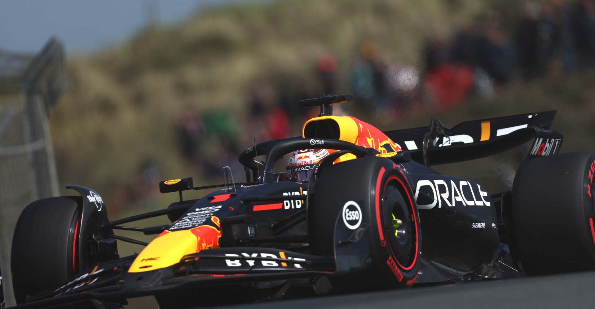 CIRCUIT ZANDVOORT, NETHERLANDS - AUGUST 23: Max Verstappen, Red Bull Racing RB20 during the Dutch GP at Circuit Zandvoort on Friday August 23, 2024 in North Holland, Netherlands. (Photo by Alastair Staley / LAT Images)